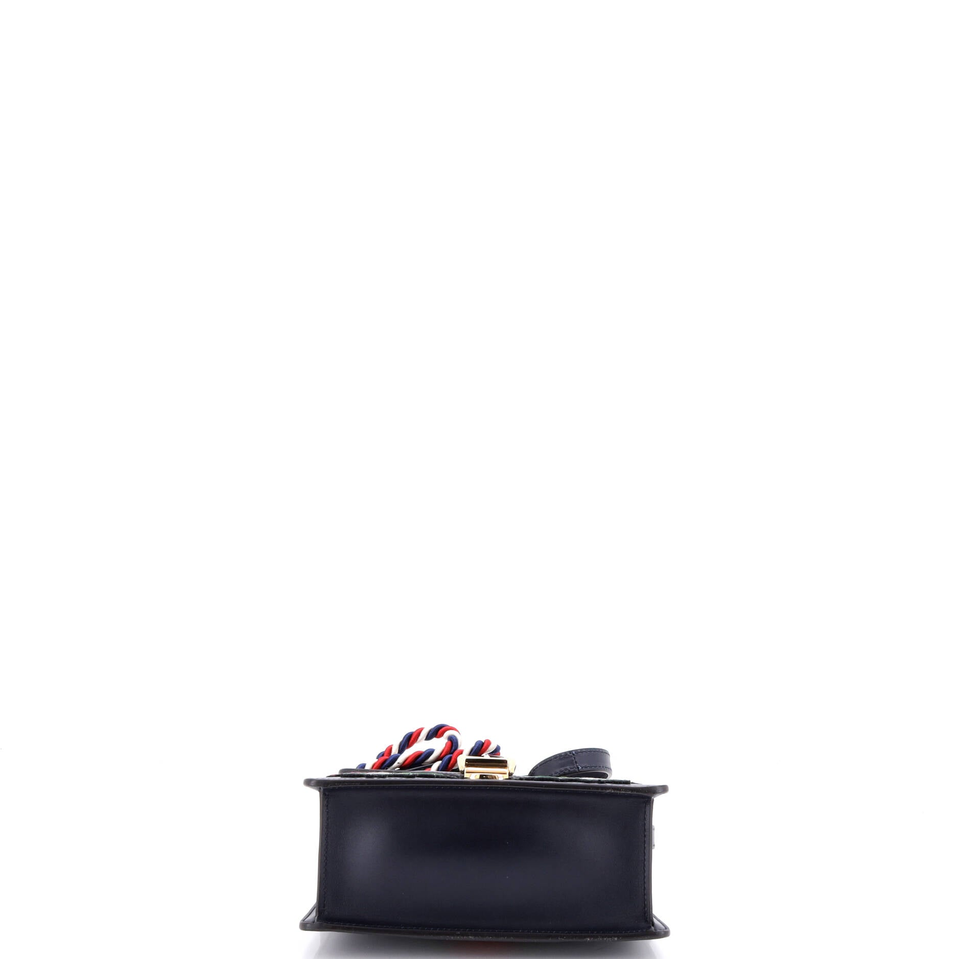 Sylvie Top Handle Bag Embroidered Leather Mini