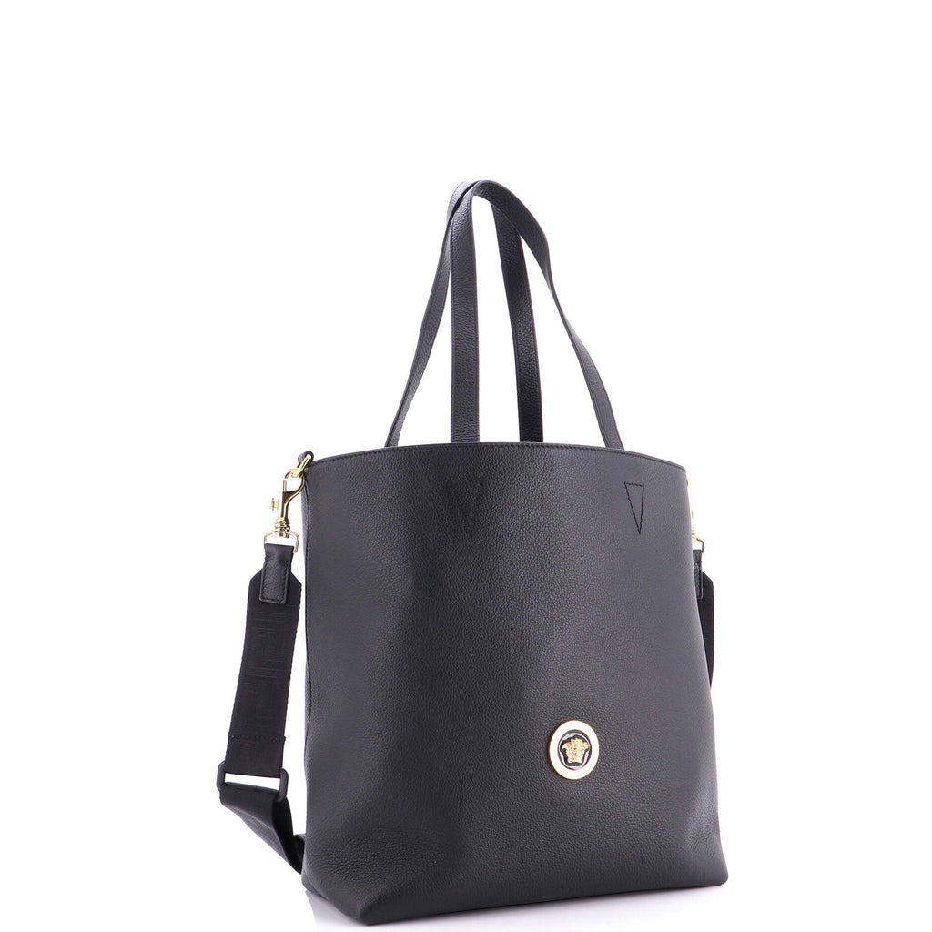 La Medusa Convertible Shopper Tote Bag Leather Leather Tall