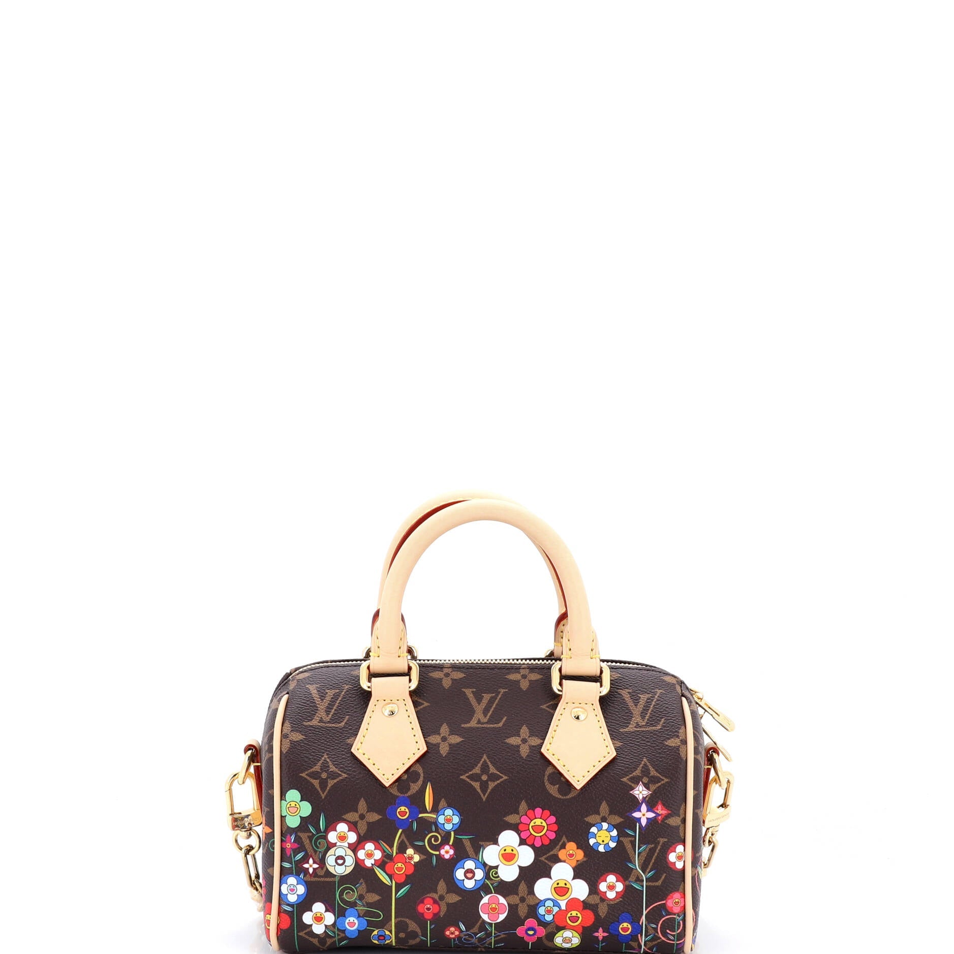 x Takashi Murakami Speedy Bandouliere Bag Flowers Monogram Canvas 20