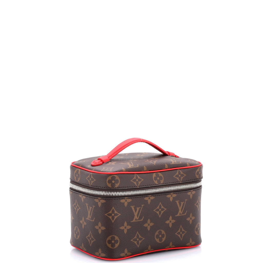 Nice Vanity Case Monogram Canvas Mini