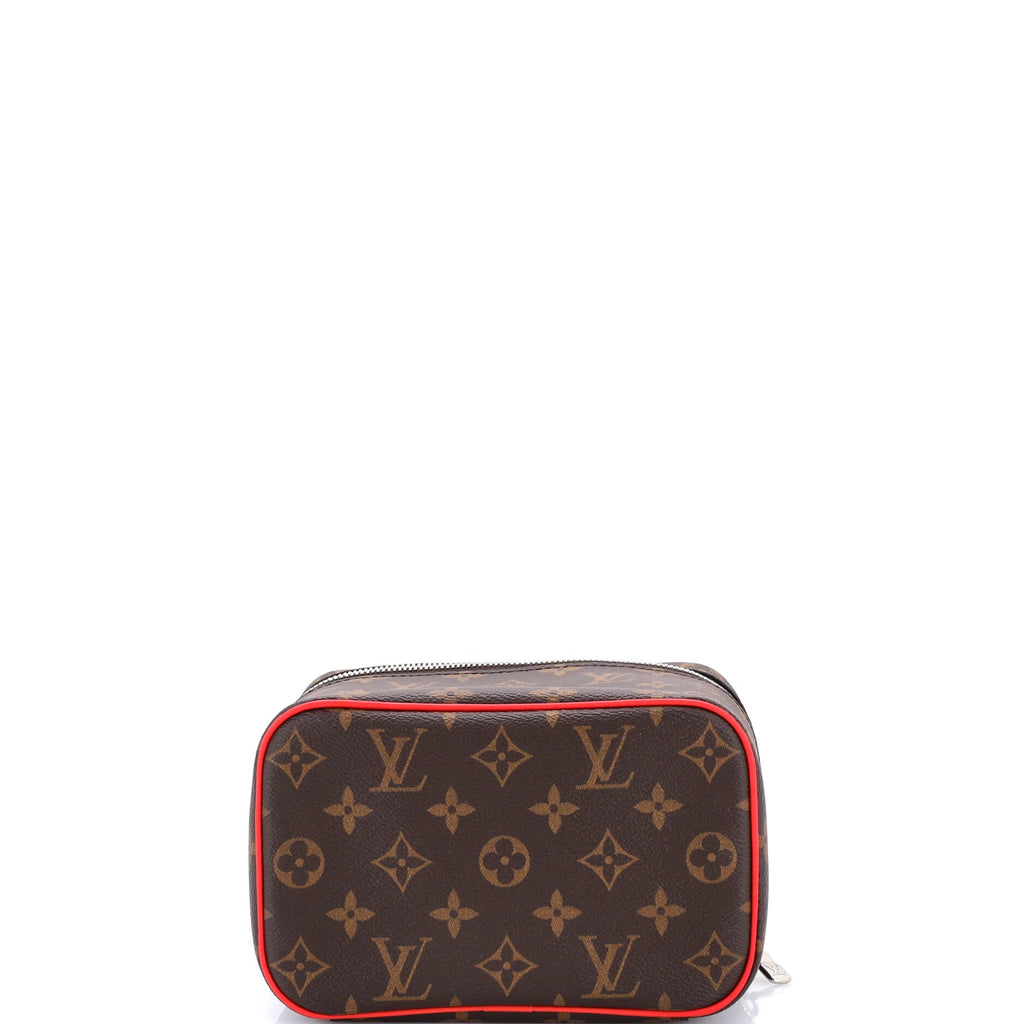 Nice Vanity Case Monogram Canvas Mini