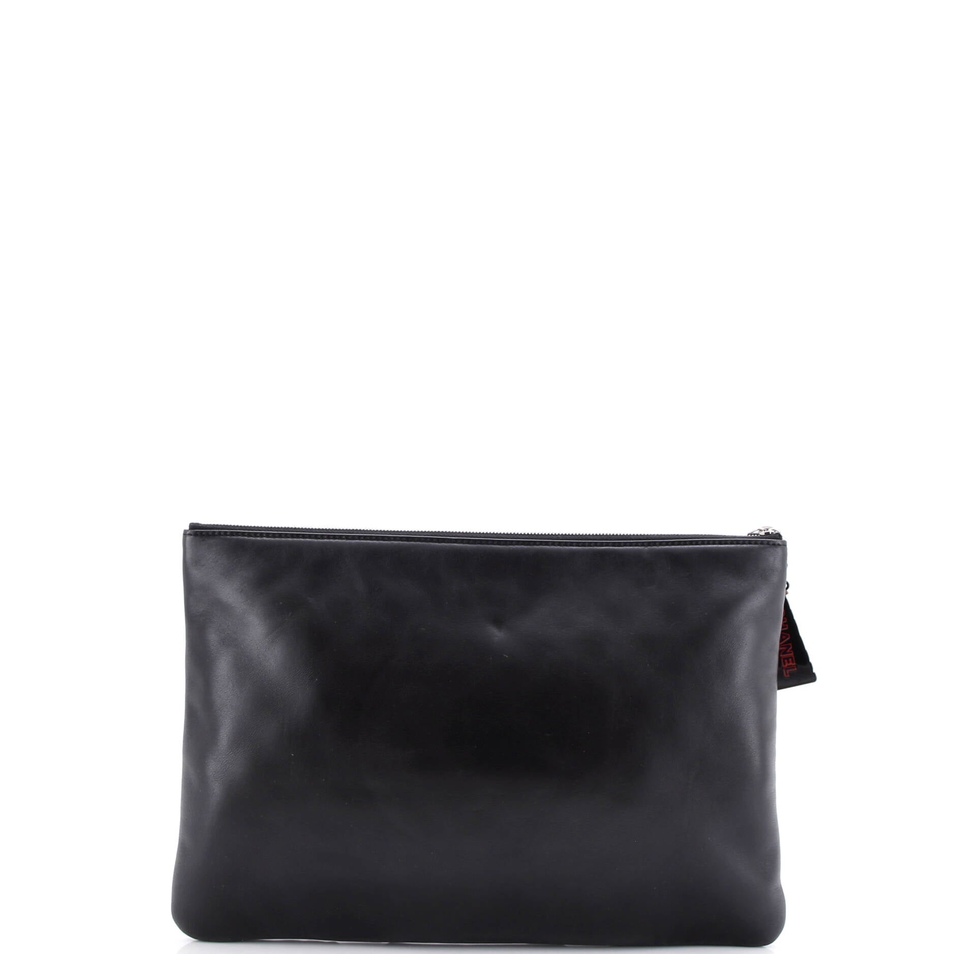Cuba La Habana O Case Clutch Printed Embossed Lambskin Large