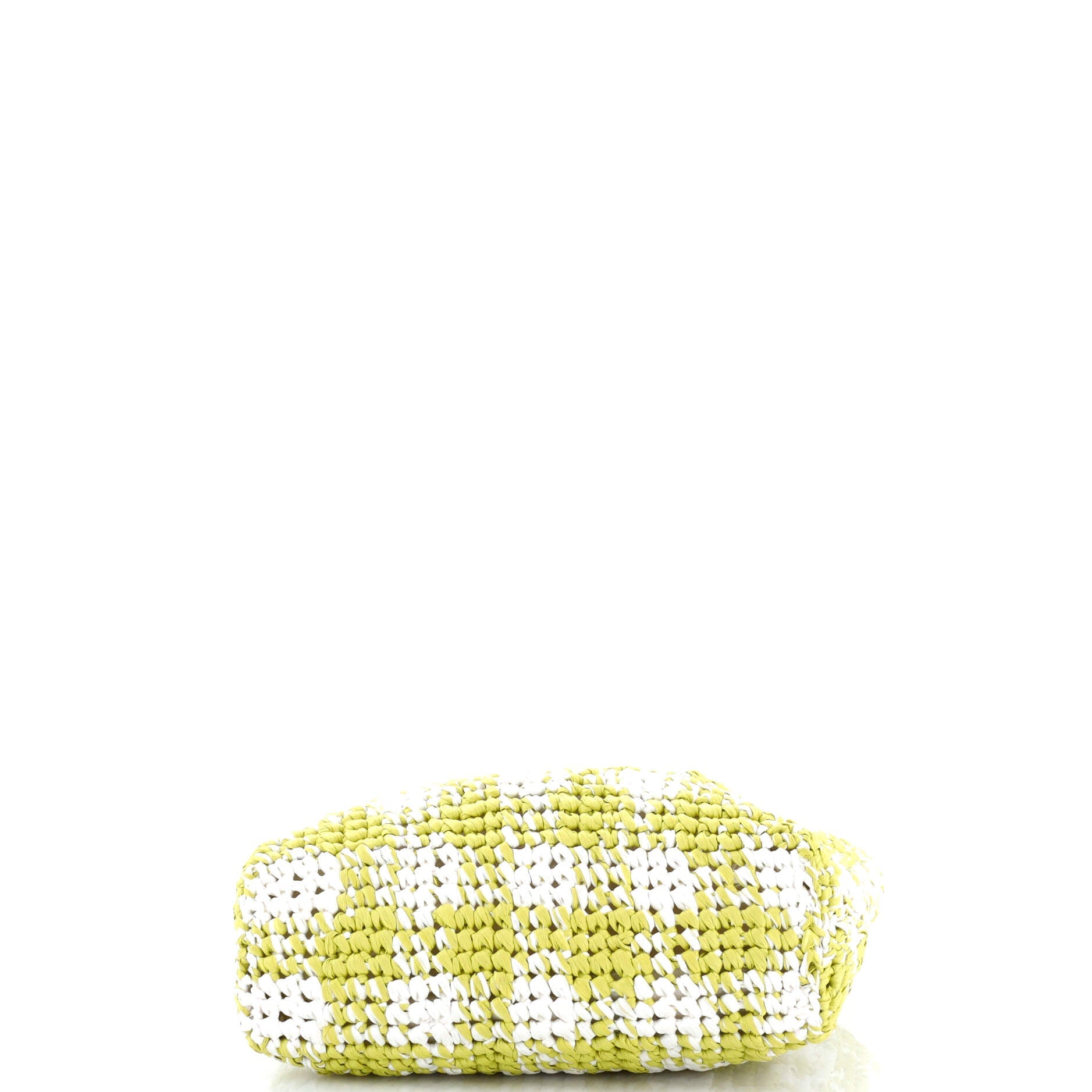 Logo Tote Raffia Small