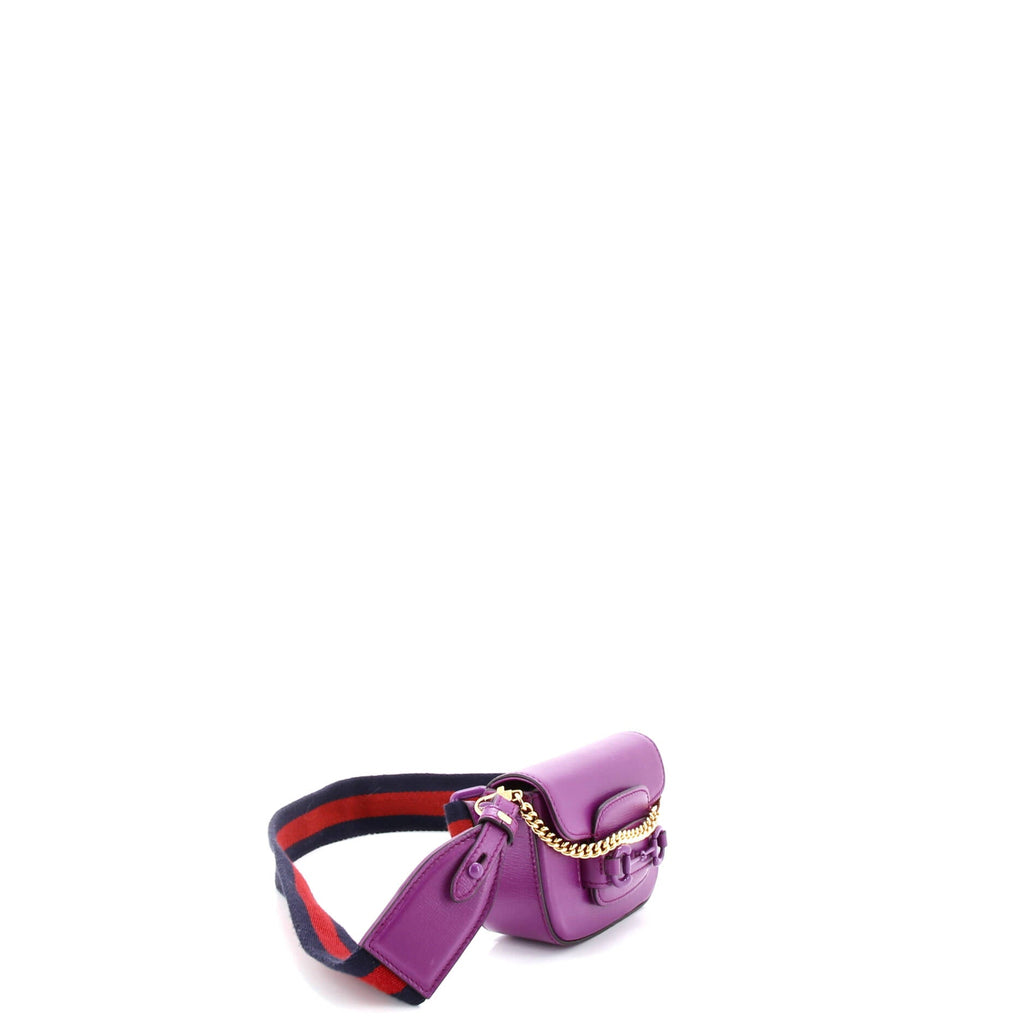 Horsebit 1955 Shoulder Bag Leather Super Mini