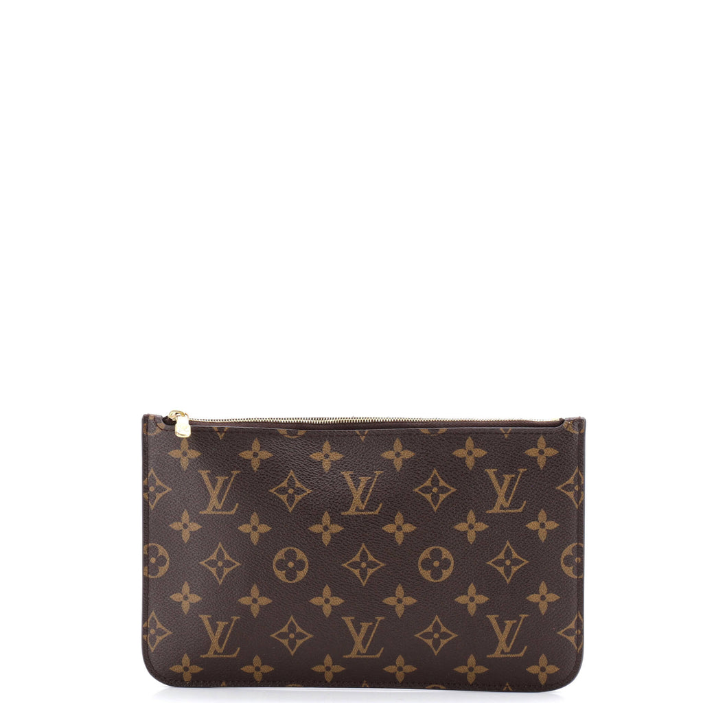 Neverfull Pochette Monogram Canvas Large