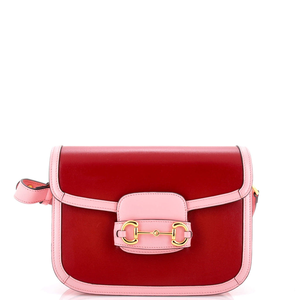 Horsebit 1955 Shoulder Bag Printed Leather Small