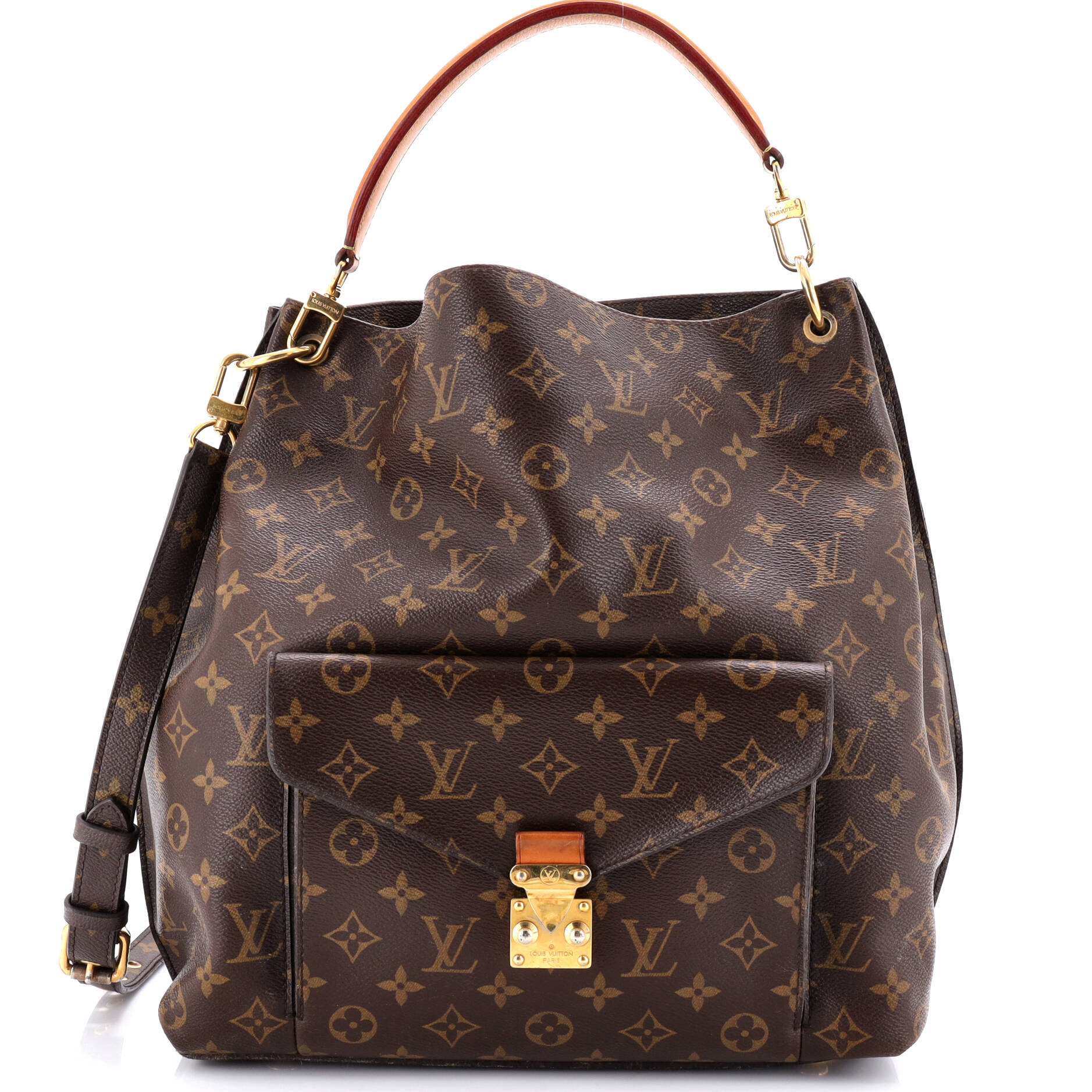 Metis Hobo Monogram Canvas