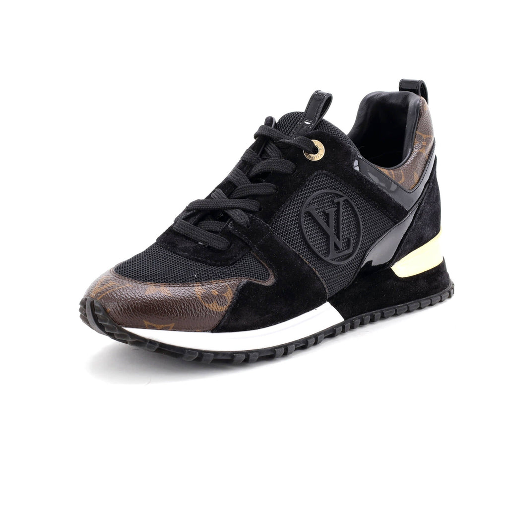 Women's Run Away Sneakers Mesh with Monogram Canvas and Suede