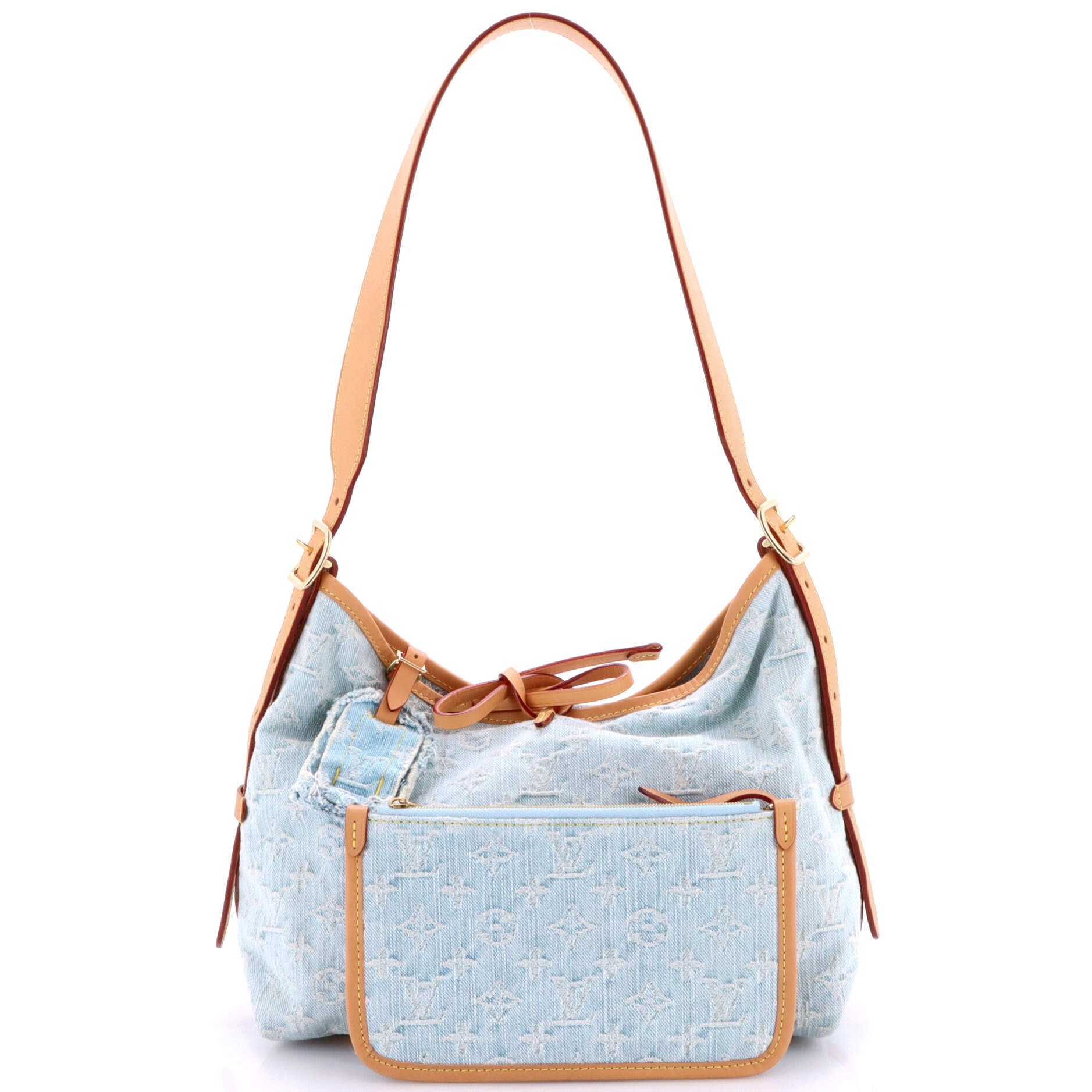 CarryAll Hobo Monogram Denim PM