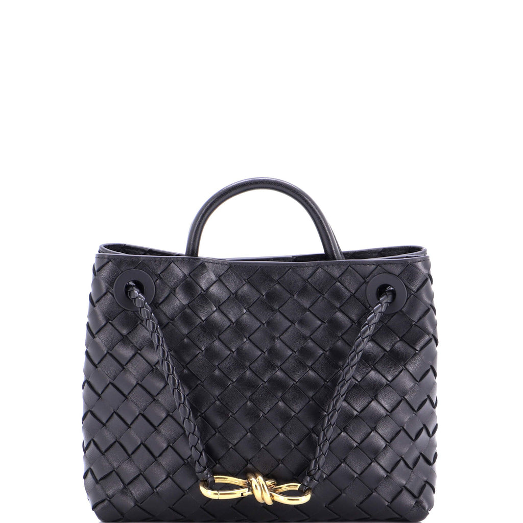 Andiamo Top Handle Bag Intrecciato Nappa Small