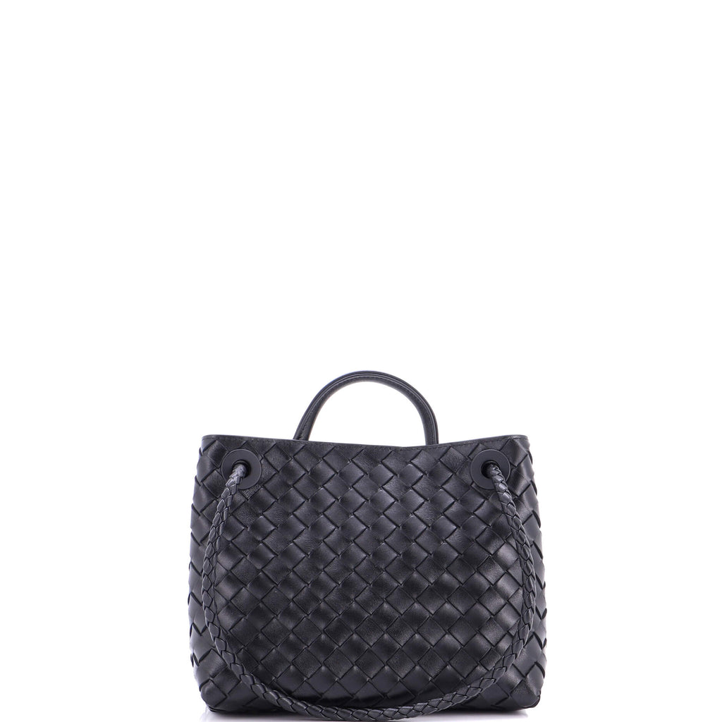 Andiamo Top Handle Bag Intrecciato Nappa Small