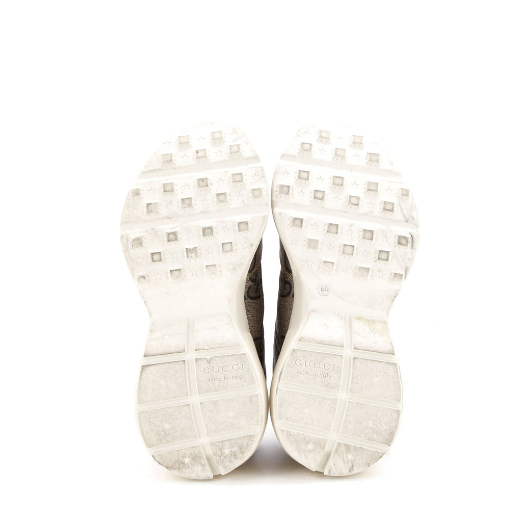 Rhyton Sneakers Jumbo GG Coated Canvas