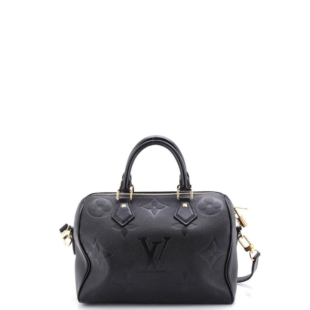 Speedy Bandouliere Bag Monogram Empreinte Giant 25
