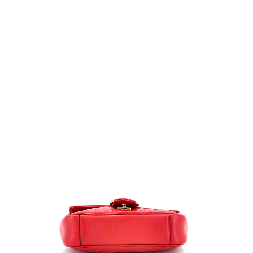 GG Marmont Flap Bag Matelasse Leather Mini