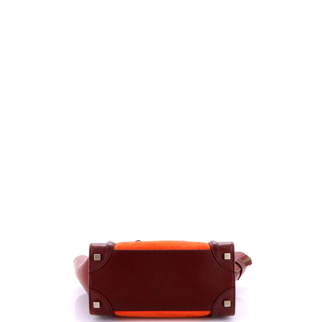 Luggage Bag Suede Mini