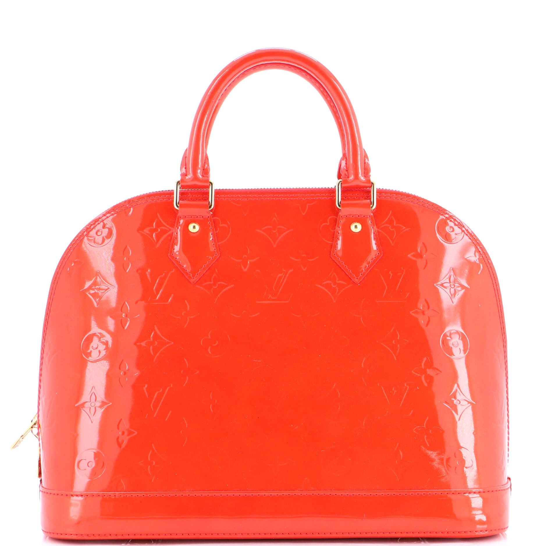 Alma Handbag Monogram Vernis PM