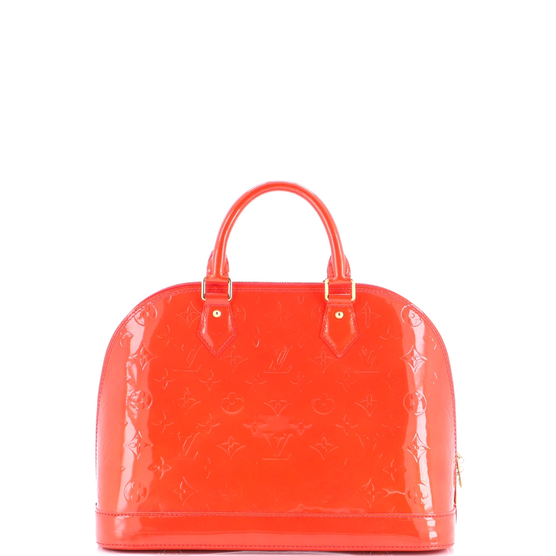 Alma Handbag Monogram Vernis PM