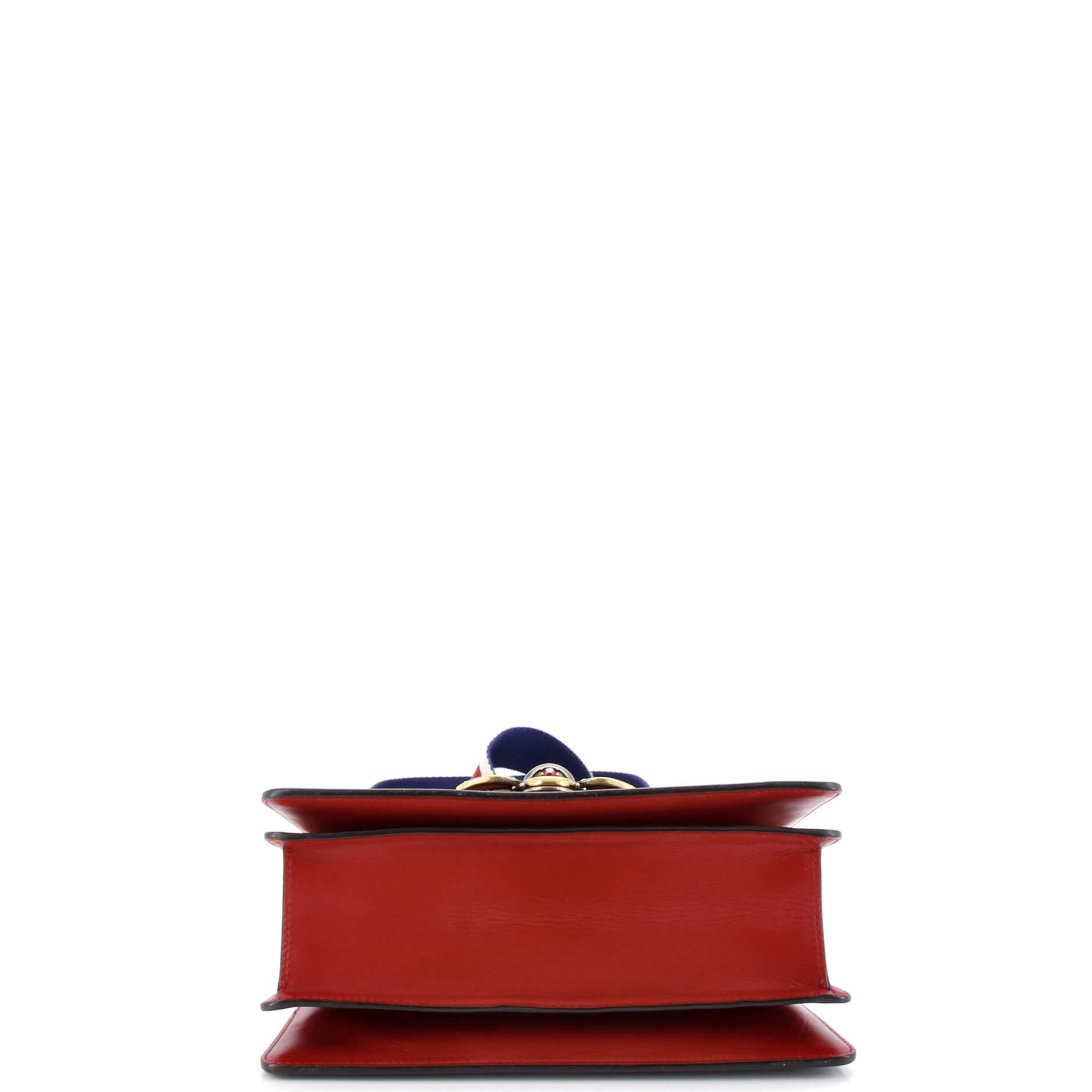 Queen Margaret Top Handle Bag Colorblock Leather Small