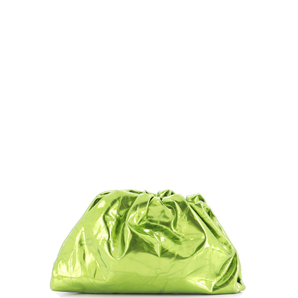 The Pouch Crinkled Metallic Patent Teen