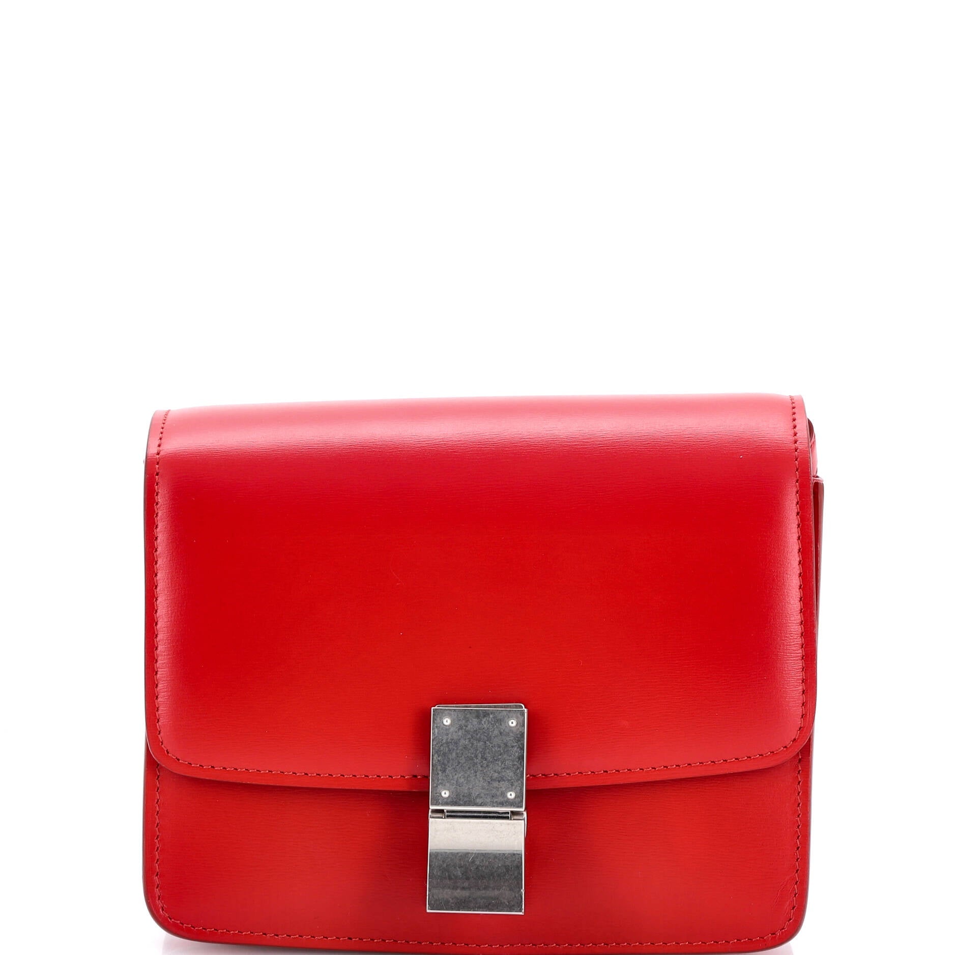 Classic Box Bag Smooth Leather Small