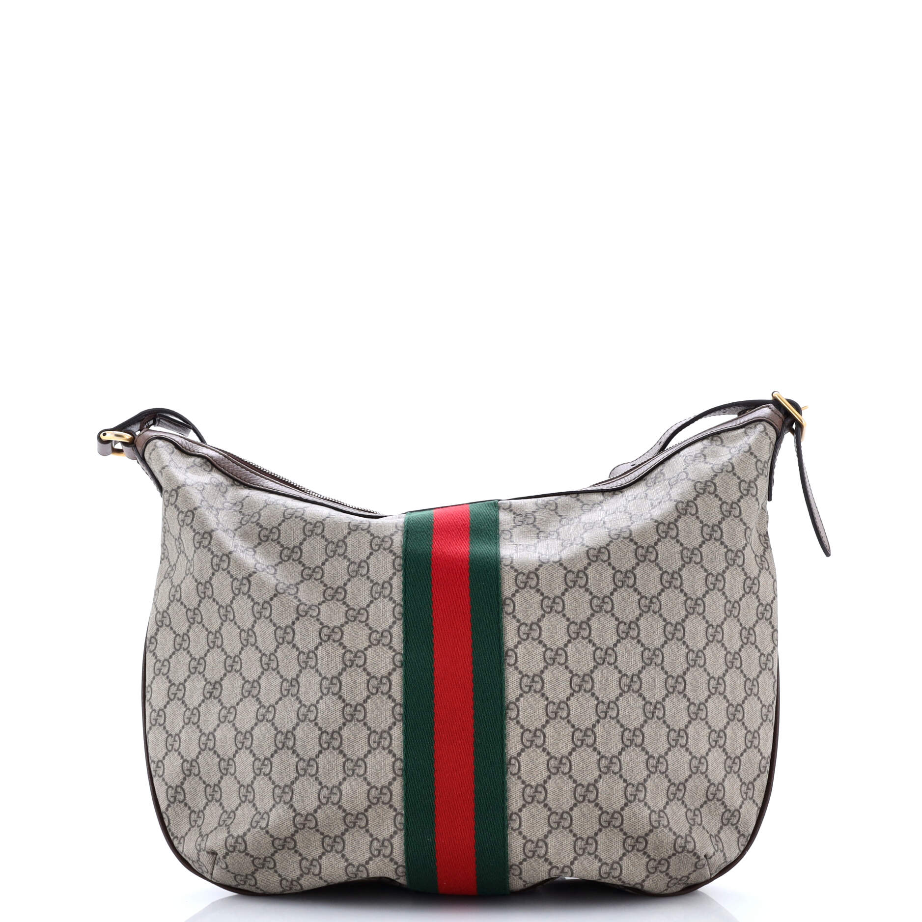 Ophidia Half Moon Hobo GG Coated Canvas Large