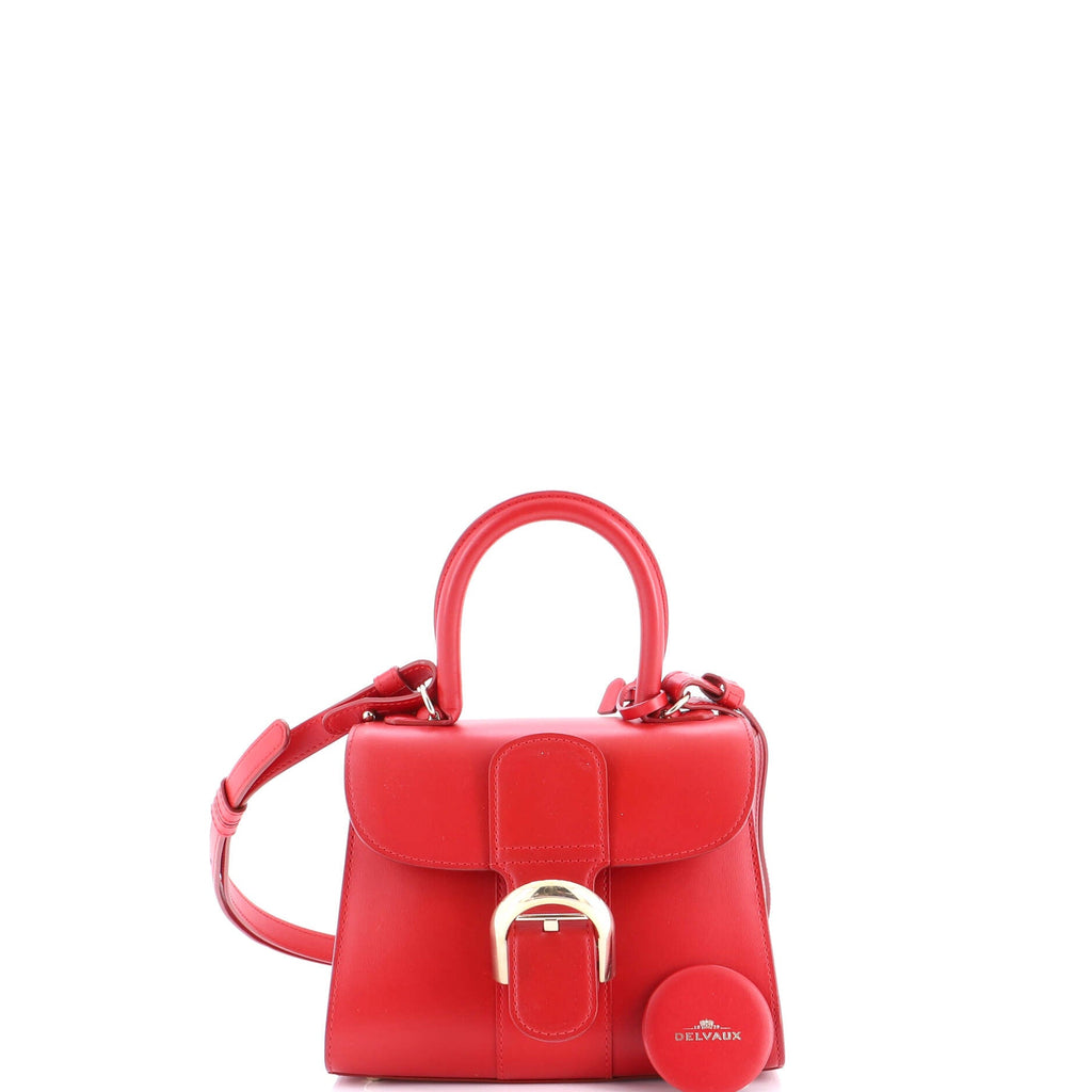 Brillant Top Handle Bag Leather Mini