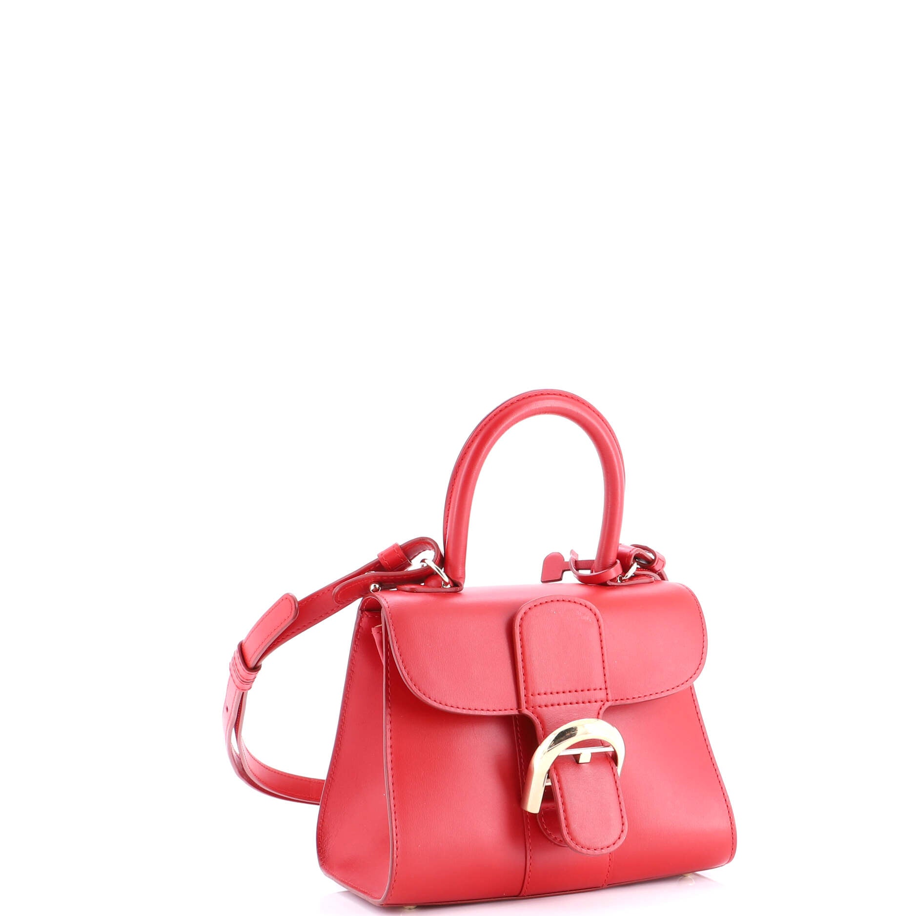 Brillant Top Handle Bag Leather Mini
