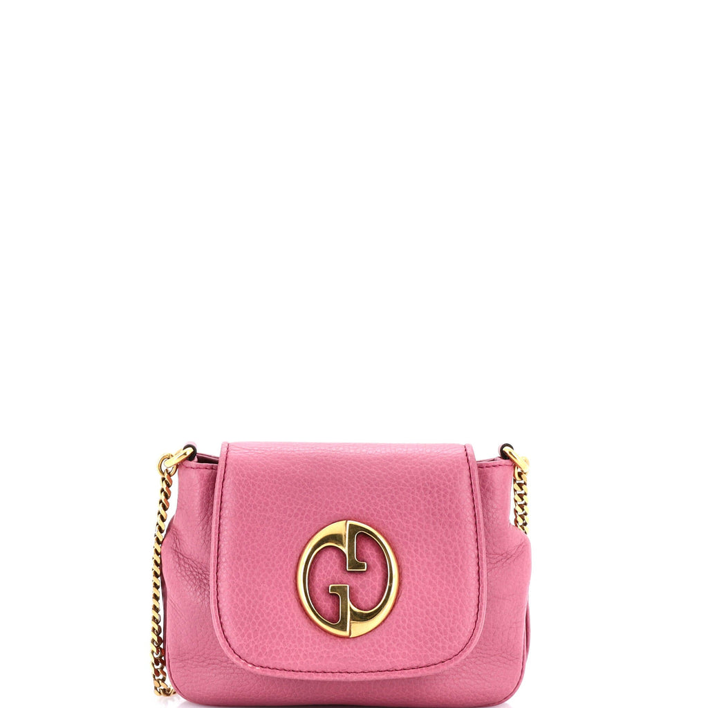 1973 Chain Shoulder Bag Leather Small