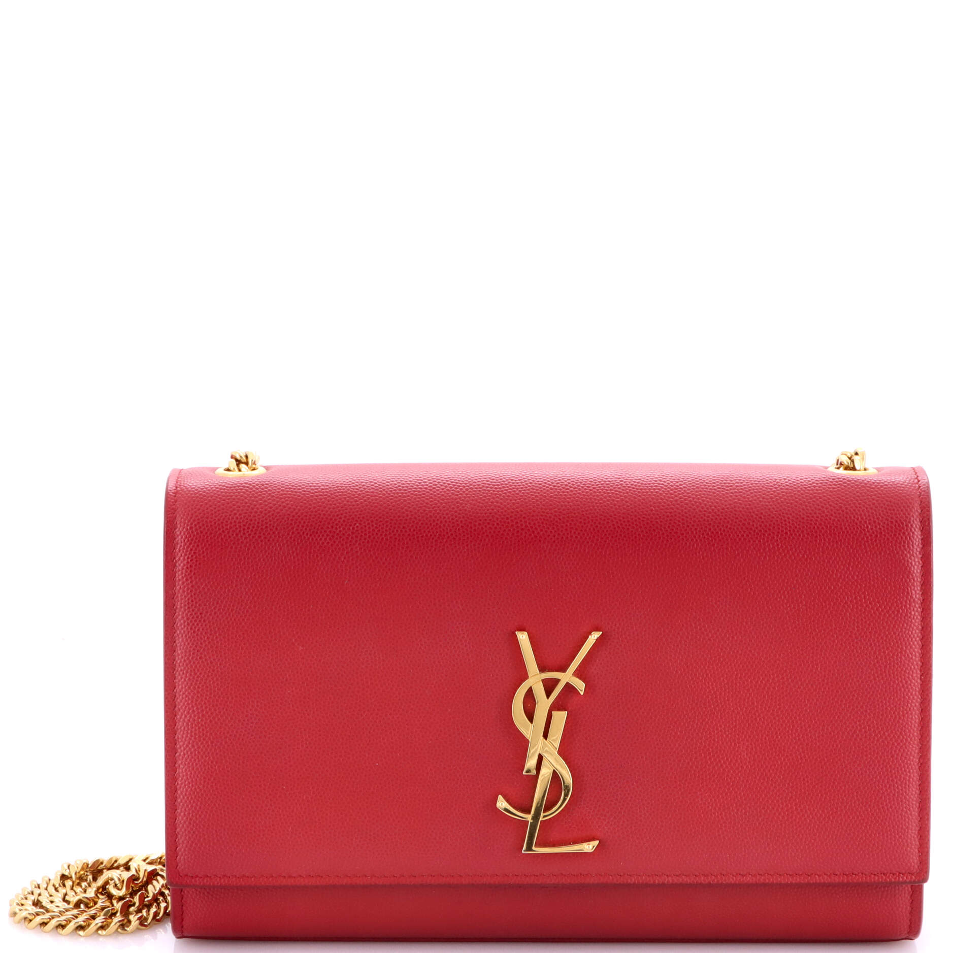 Classic Monogram Crossbody Bag Grainy Leather Medium