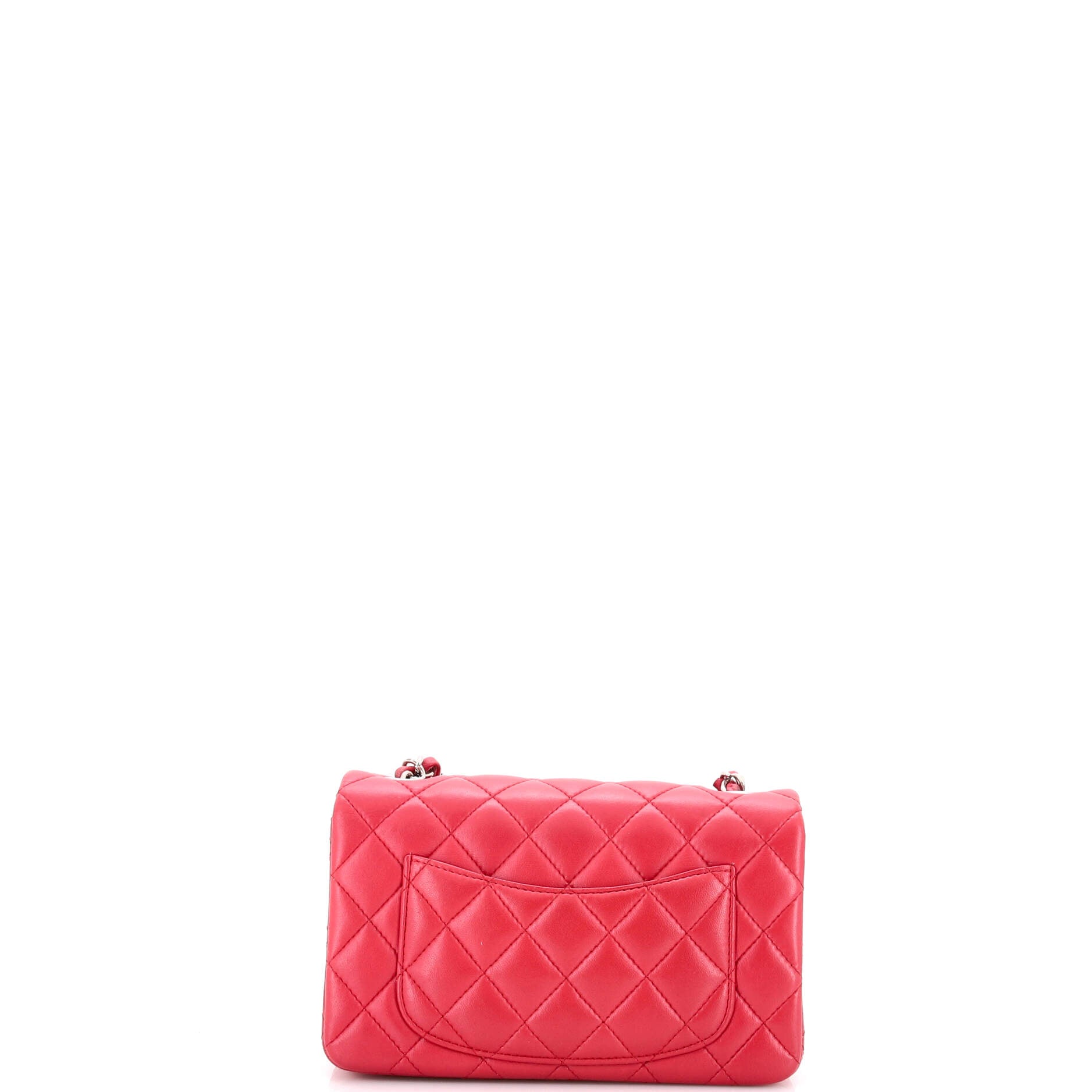 Classic Single Flap Bag Quilted Lambskin Mini