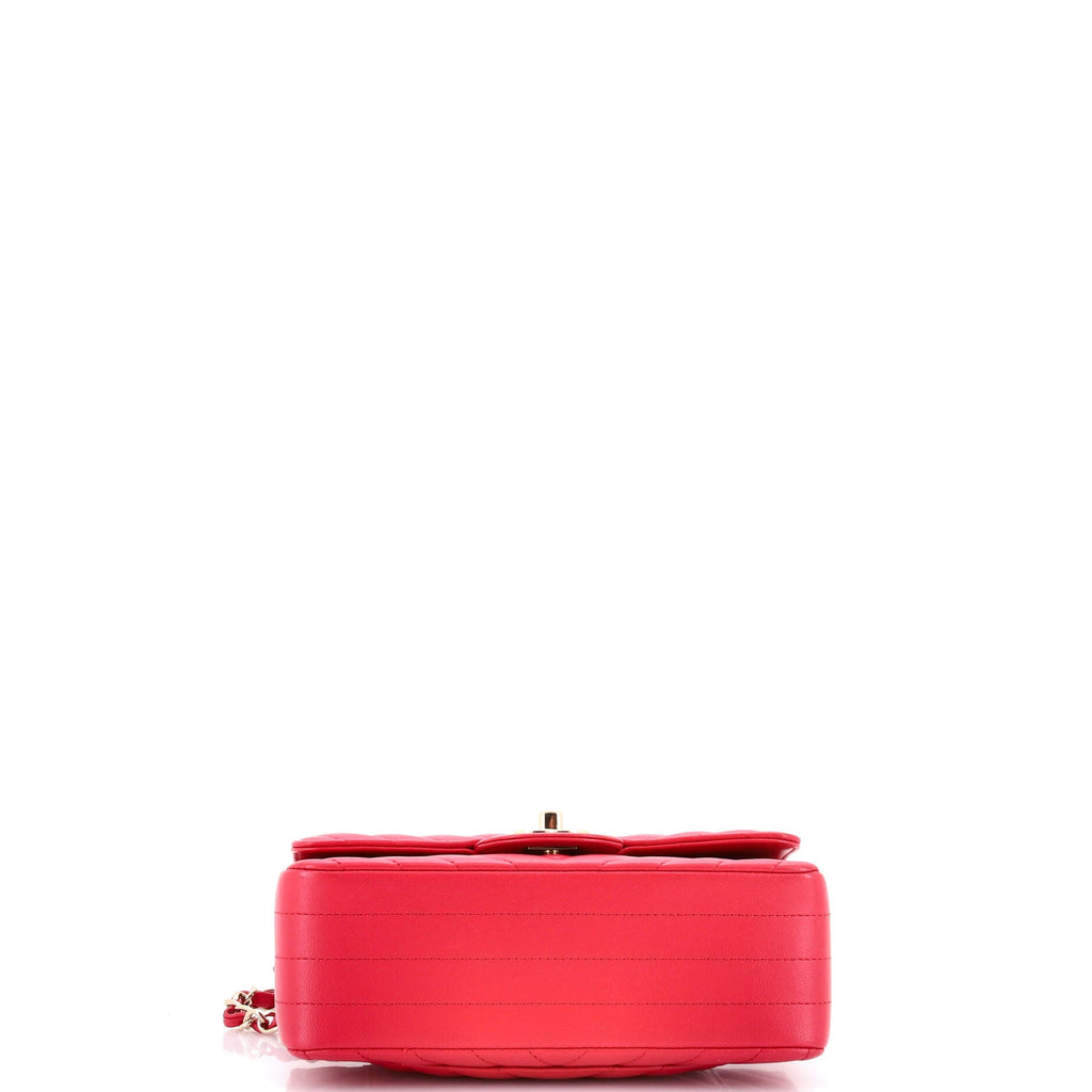 Classic Single Flap Bag Chevron Lambskin Mini
