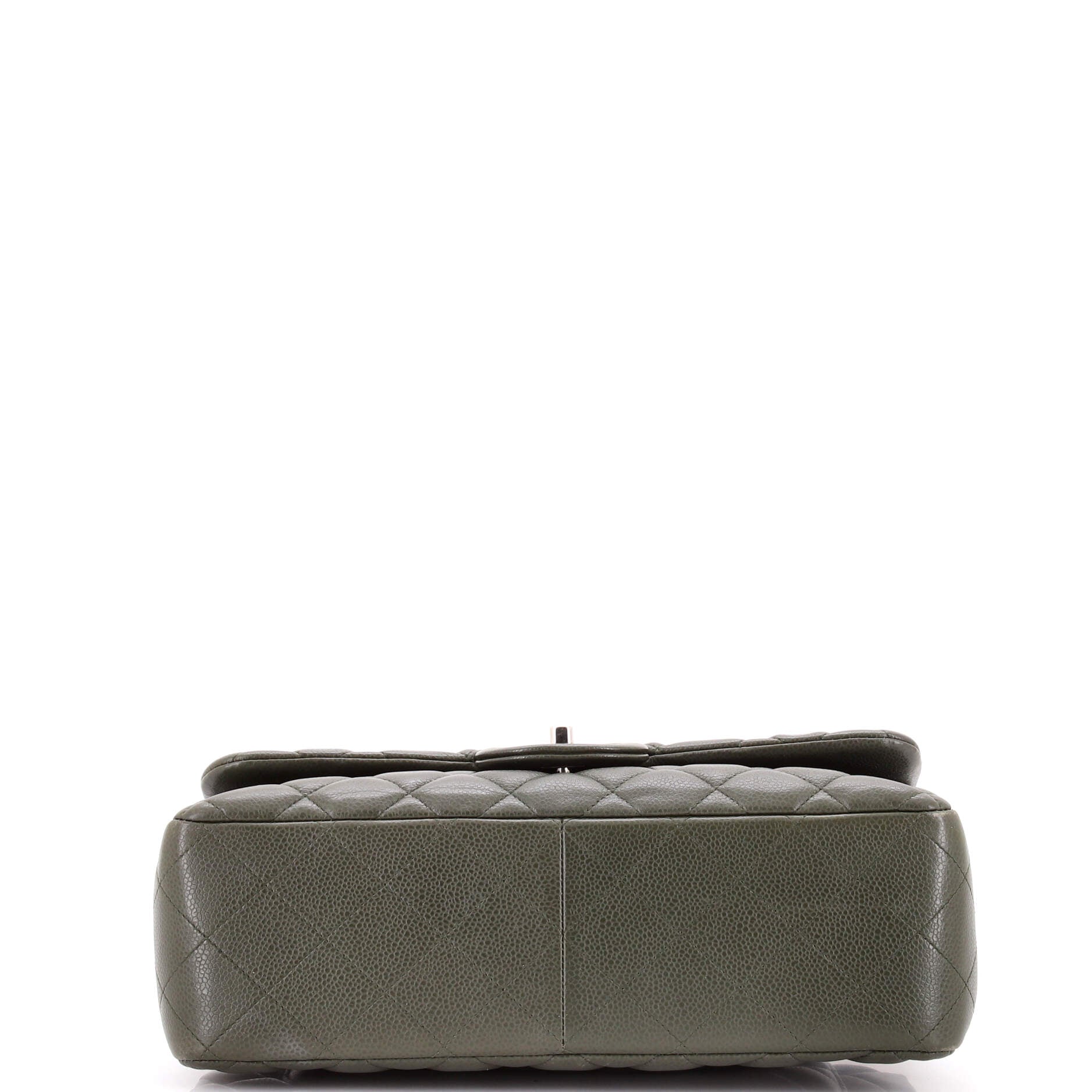 Classic Double Flap Bag Quilted Caviar Jumbo