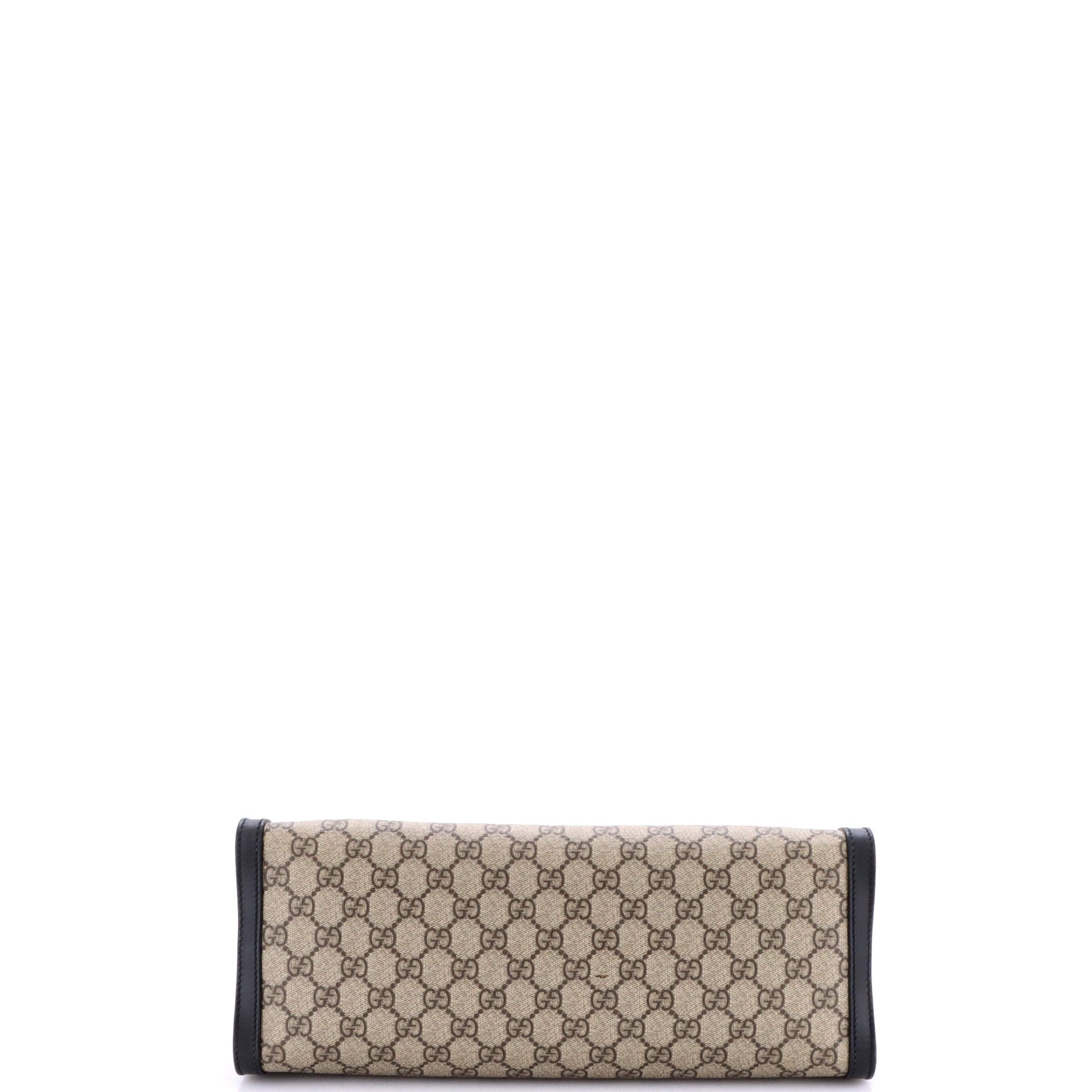 Padlock Chain Tote GG Coated Canvas with Leather Medium