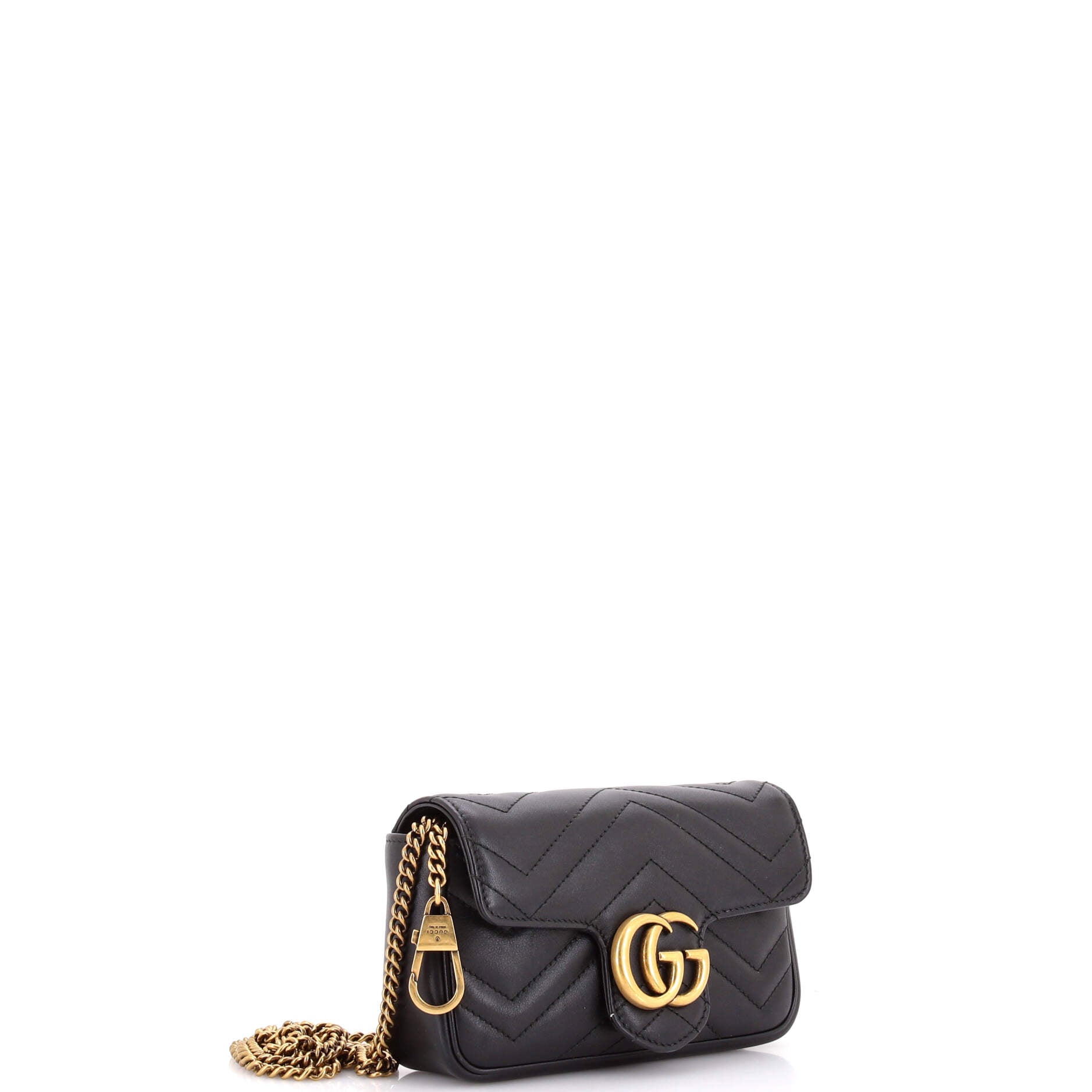GG Marmont Flap Bag Matelasse Leather Super Mini