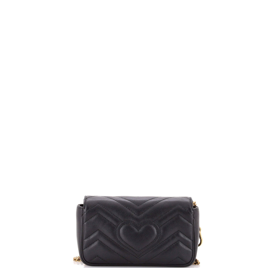 GG Marmont Flap Bag Matelasse Leather Super Mini