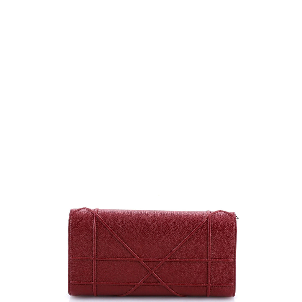 Diorama Wallet on Chain Leather