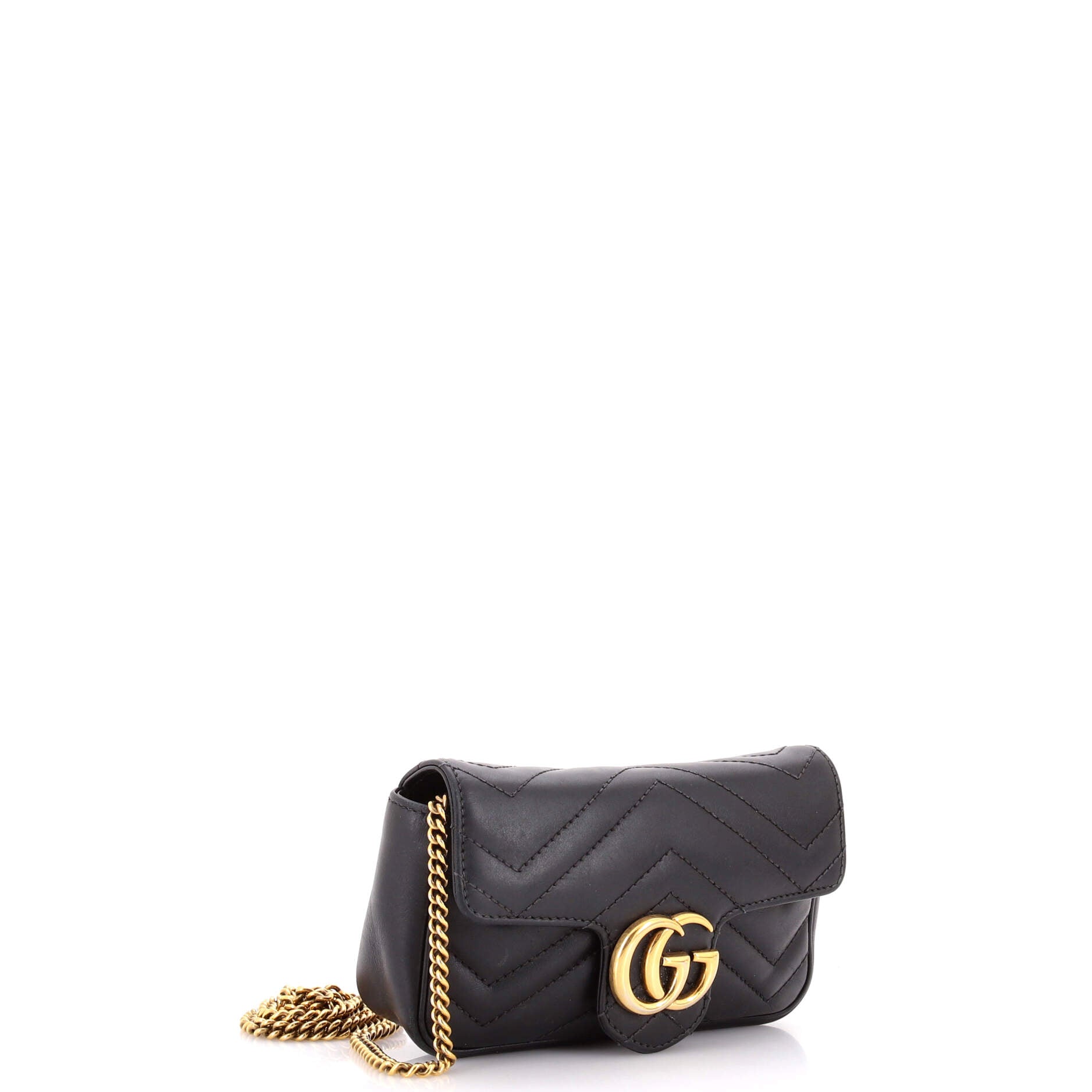 GG Marmont Flap Bag Matelasse Leather Super Mini