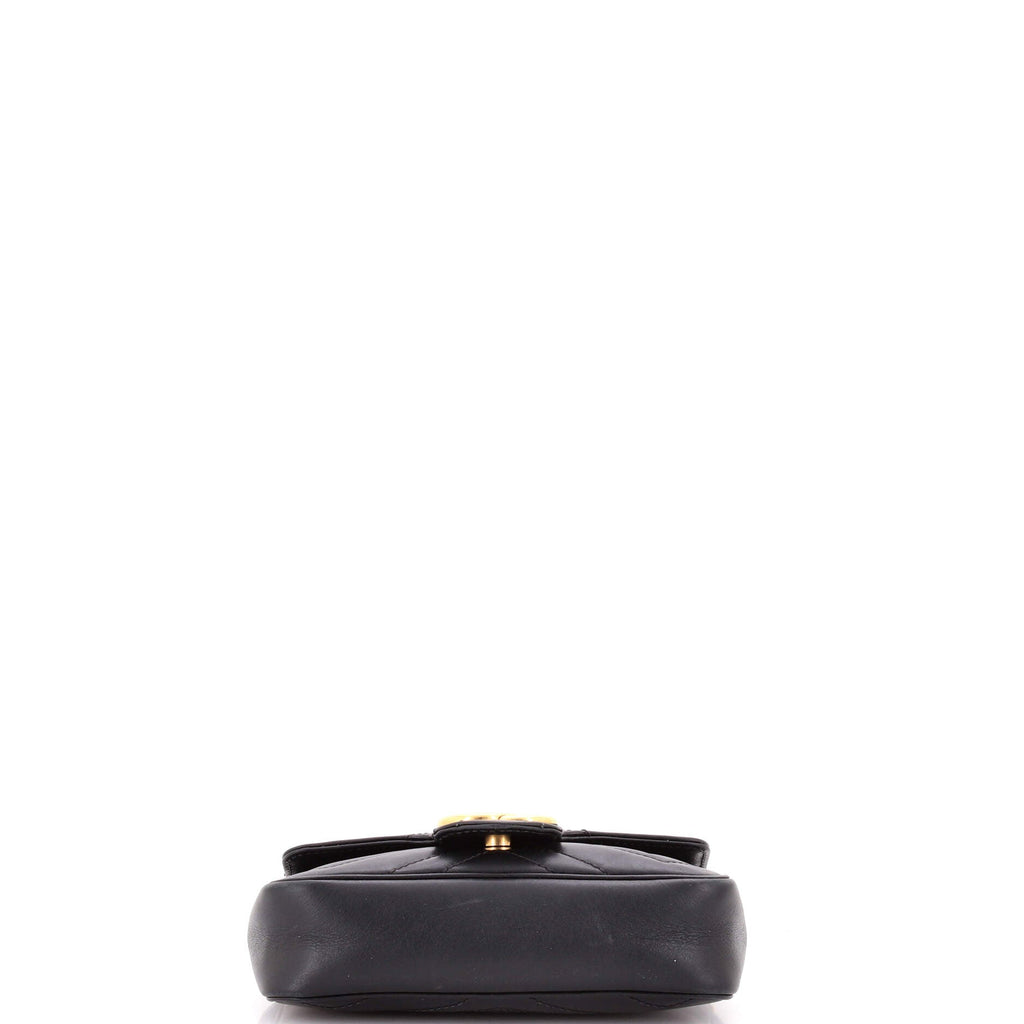 GG Marmont Flap Bag Matelasse Leather Super Mini