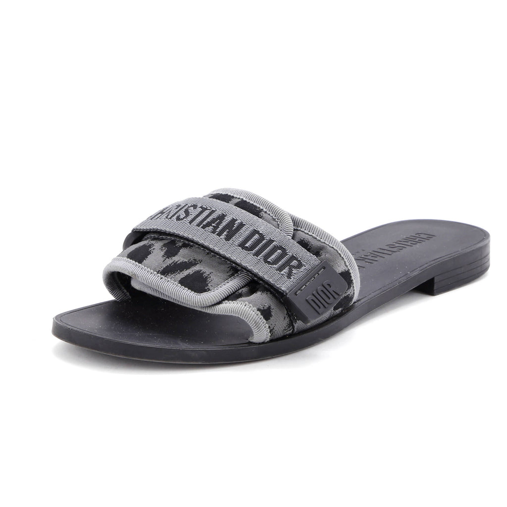 Women's Dio(r)evolution Slide Sandals Printed Nylon