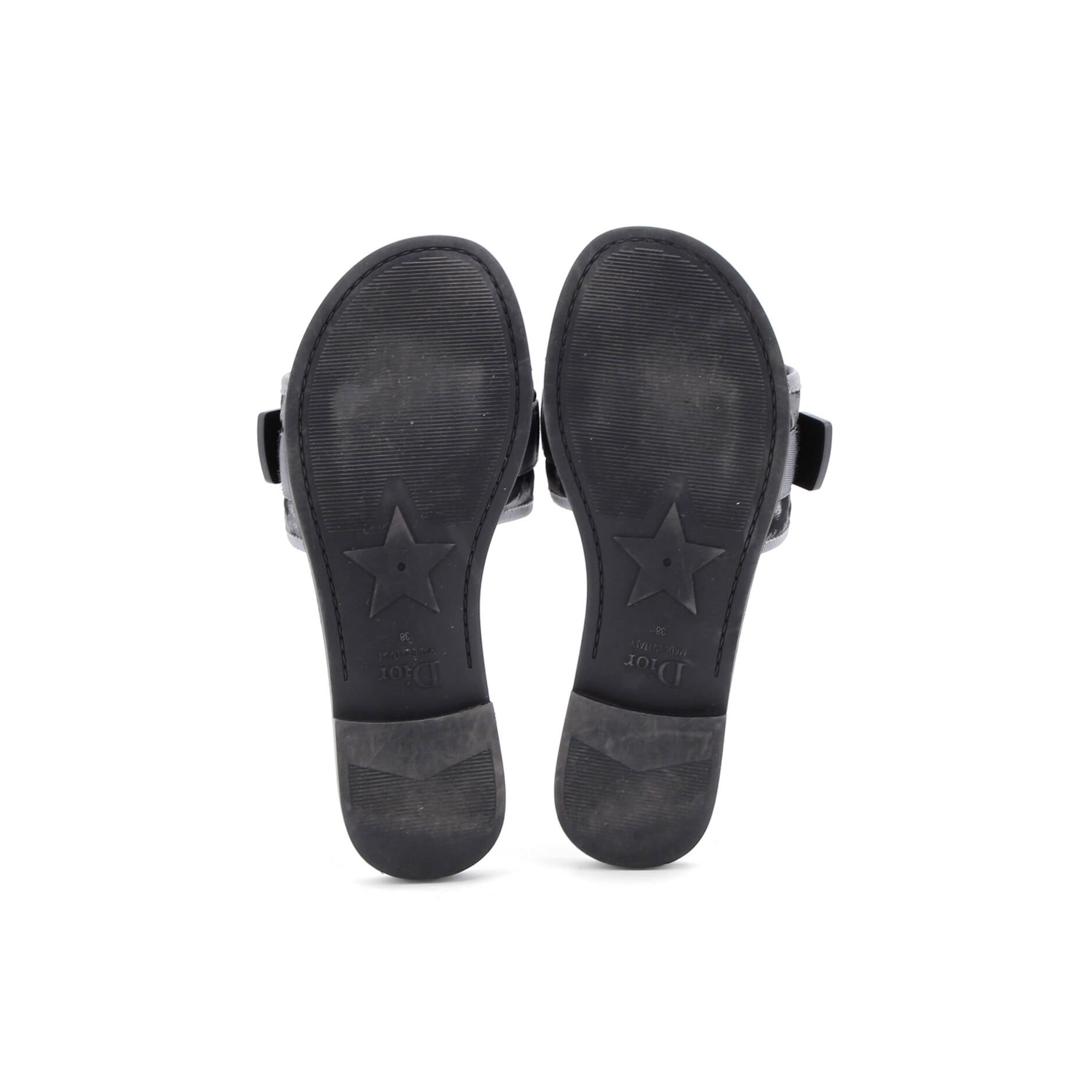 Women's Dio(r)evolution Slide Sandals Printed Nylon