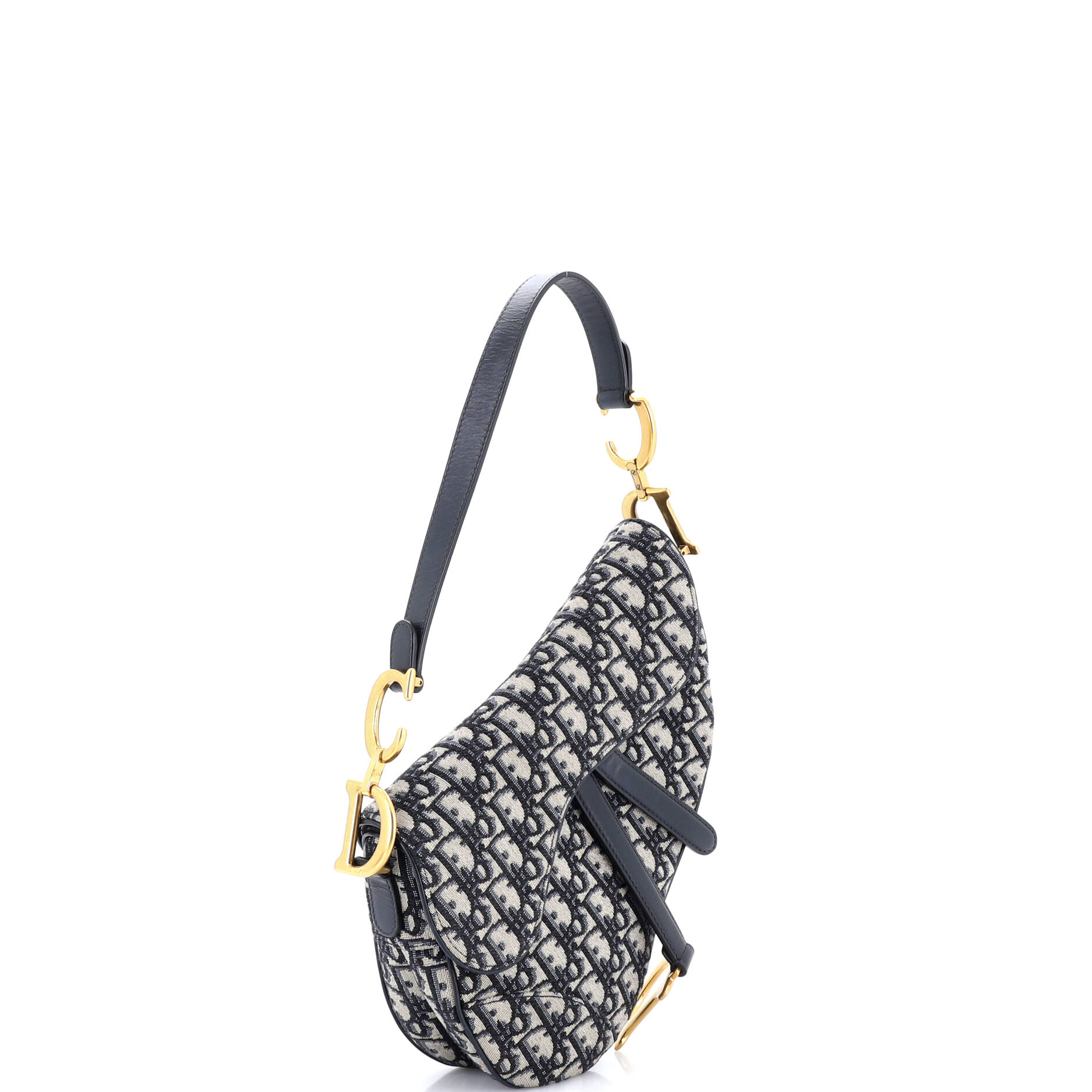 Saddle Handbag Oblique Canvas Medium