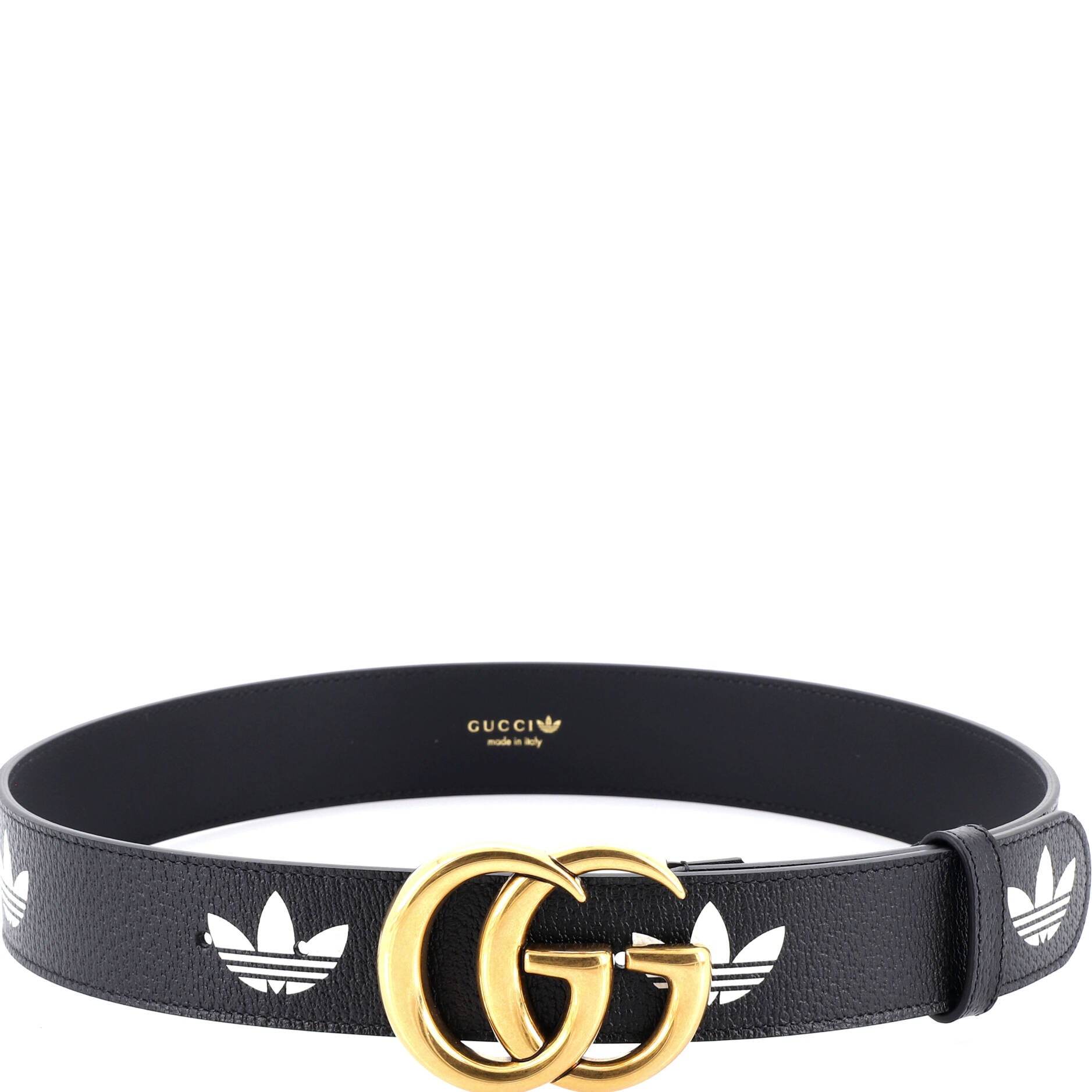 x adidas GG Marmont Belt Printed Leather