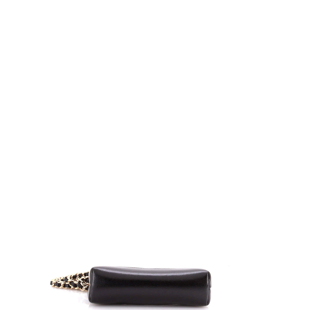 31 Shopping Bag Clutch with Chain Quilted Calfskin Nano