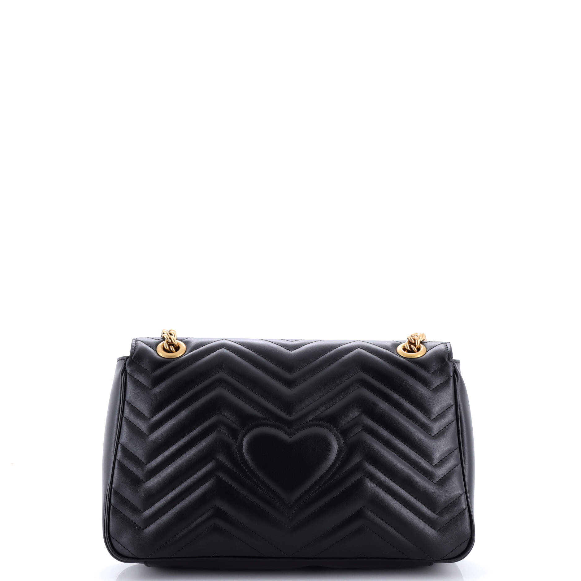 GG Marmont Flap Bag Matelasse Leather Medium