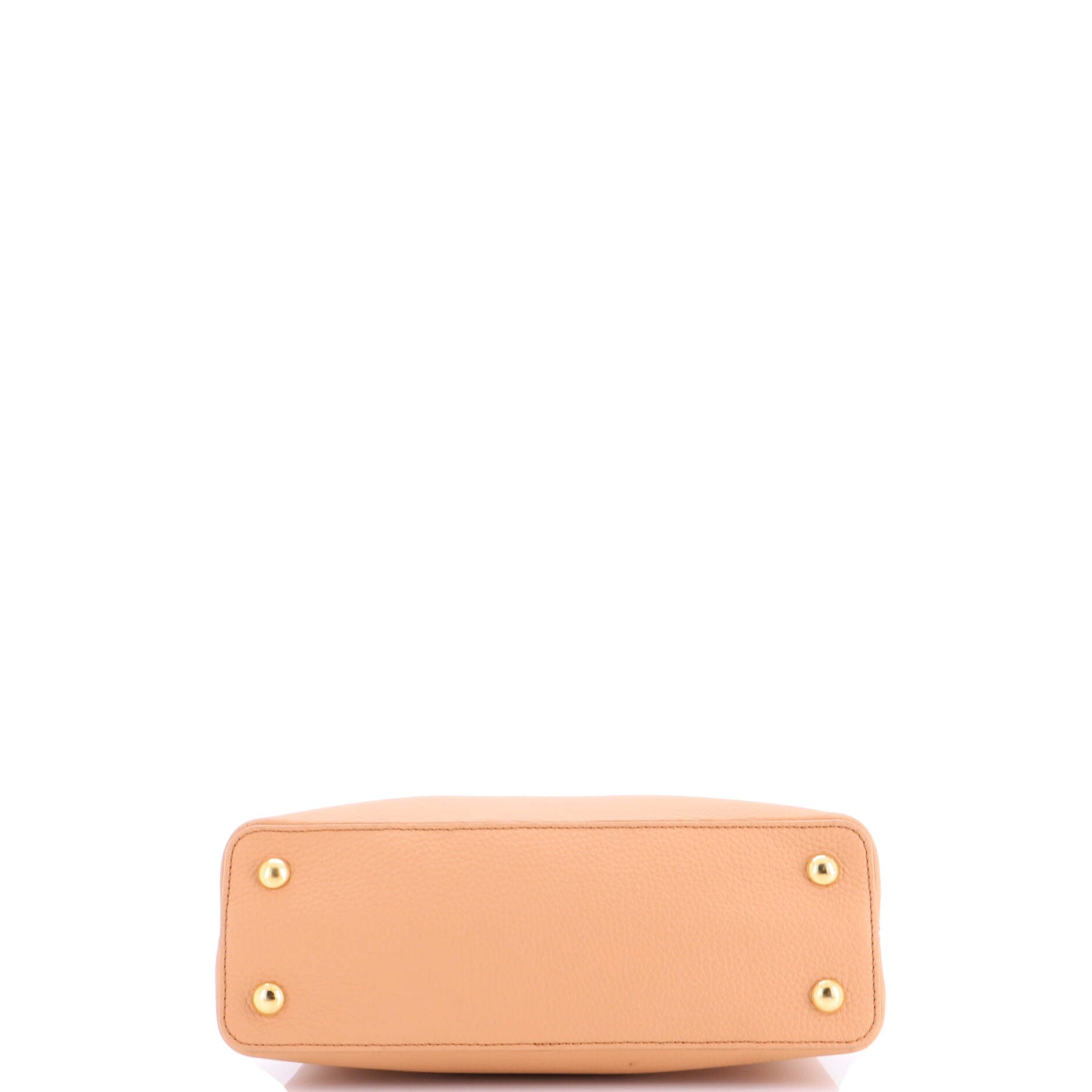 Capucines Resin Chain Bag Leather MM