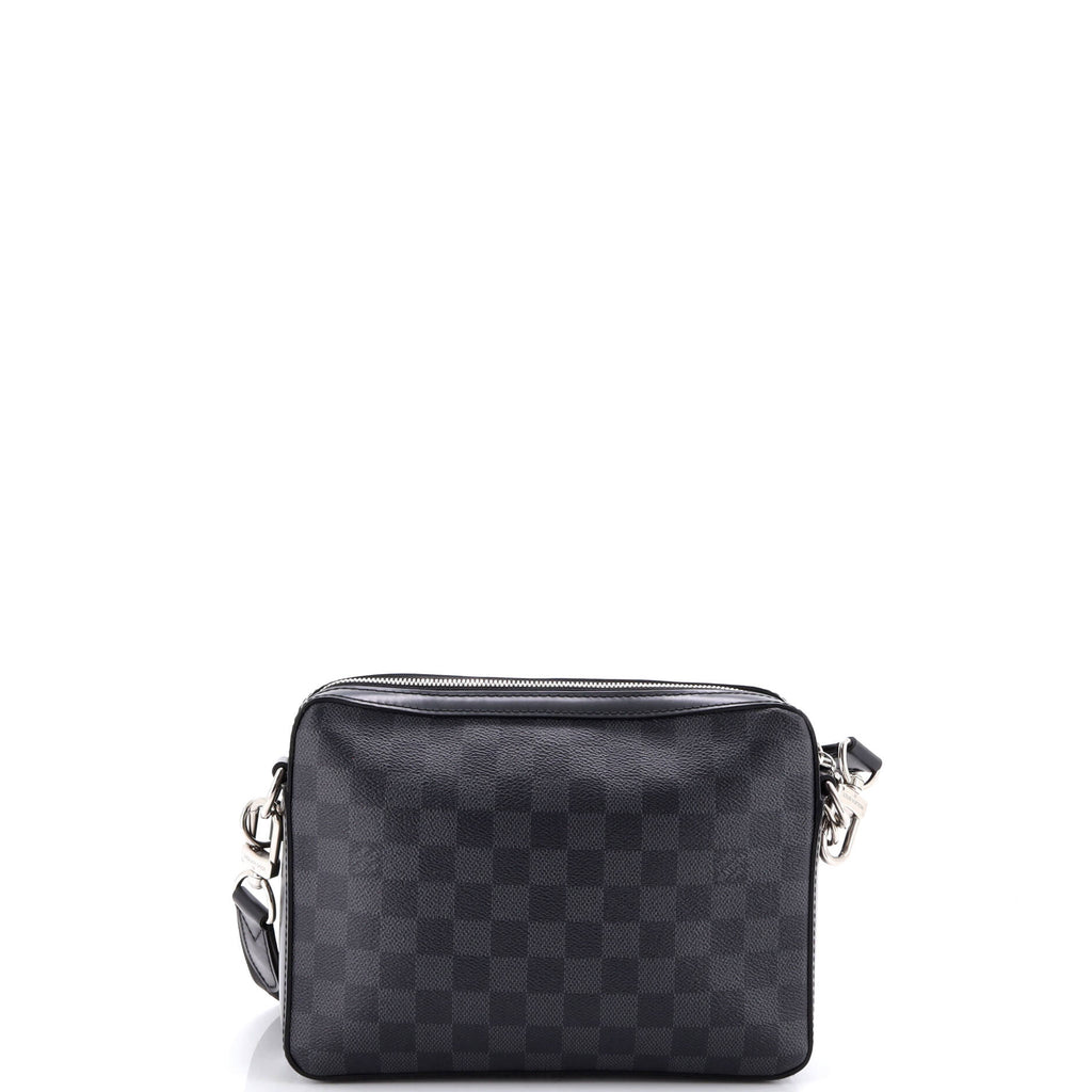 Trio Messenger Bag Limited Edition Wild Animals Damier Graphite