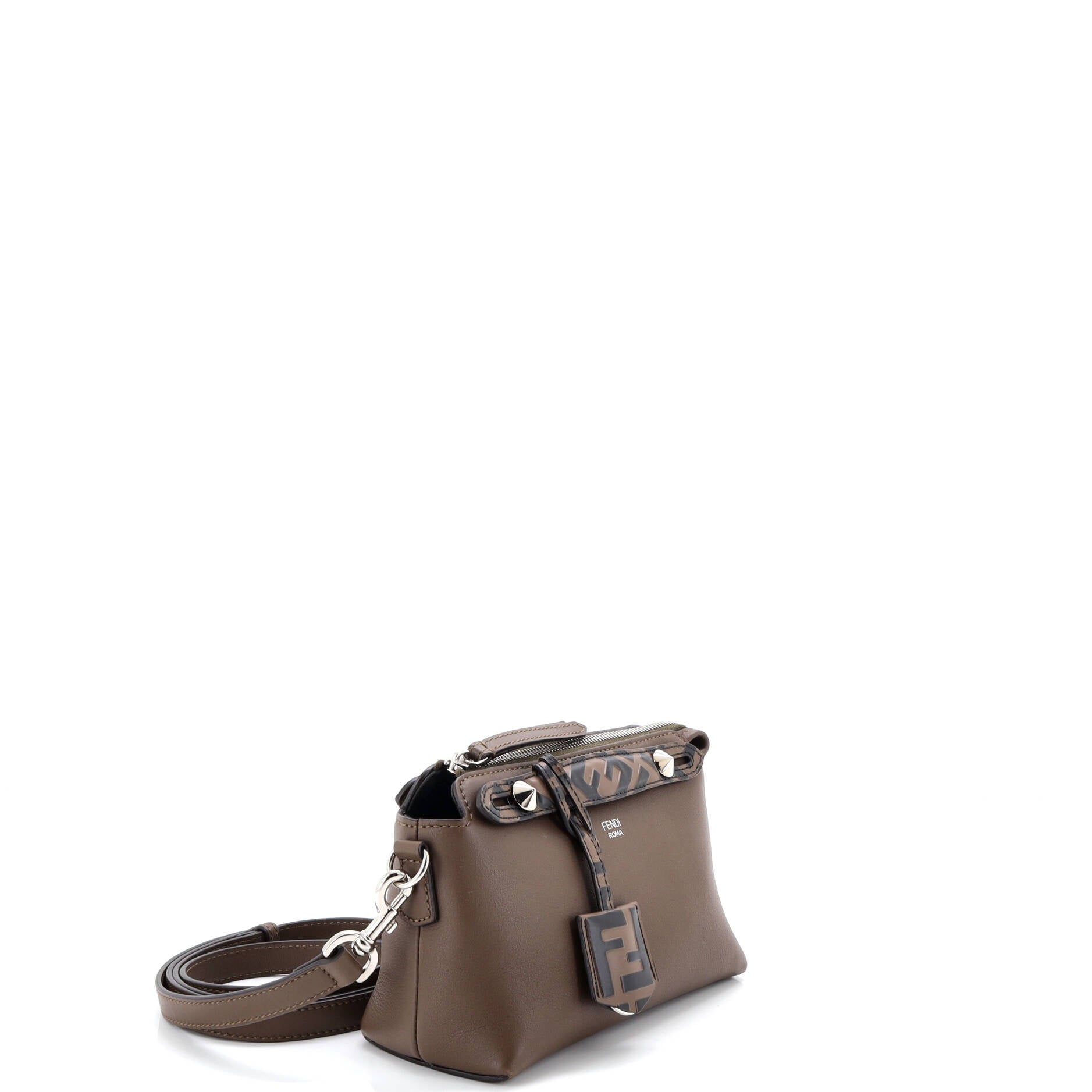 By The Way Satchel Leather with Zucca Embossed Detail Mini
