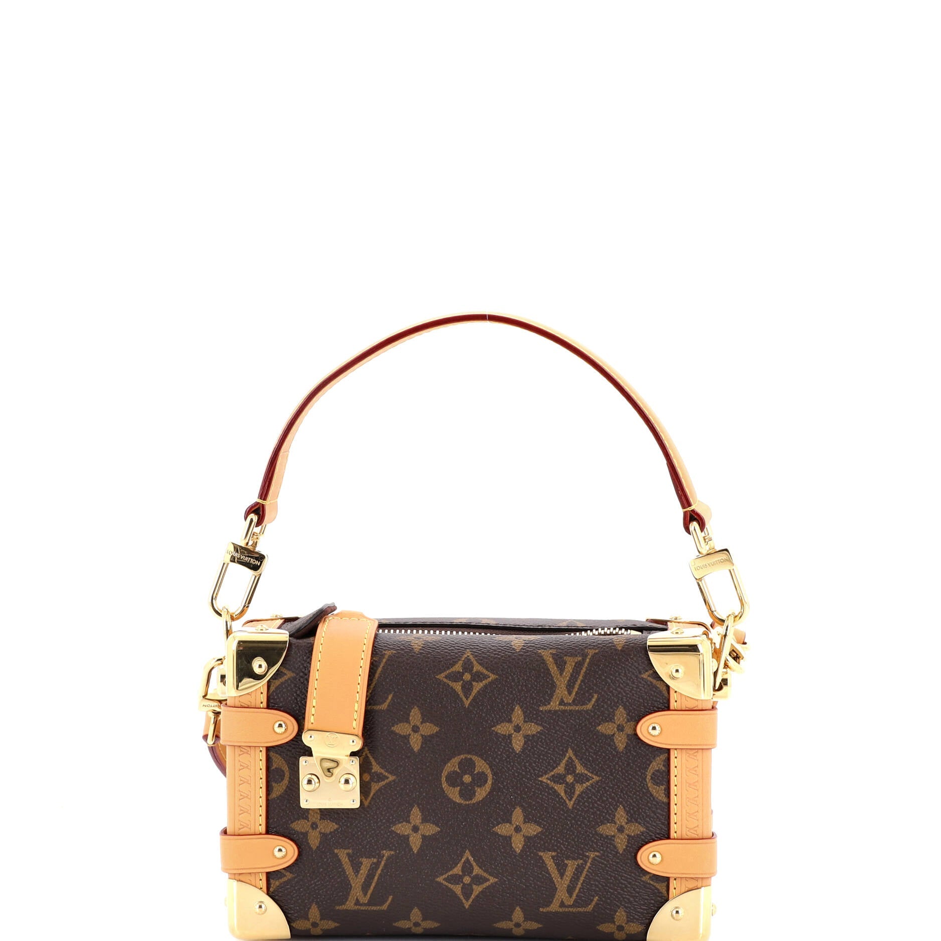 Side Trunk Handbag Monogram Canvas PM