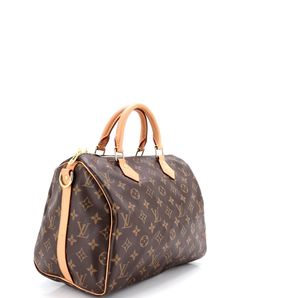 Speedy Bandouliere Bag Monogram Canvas 30