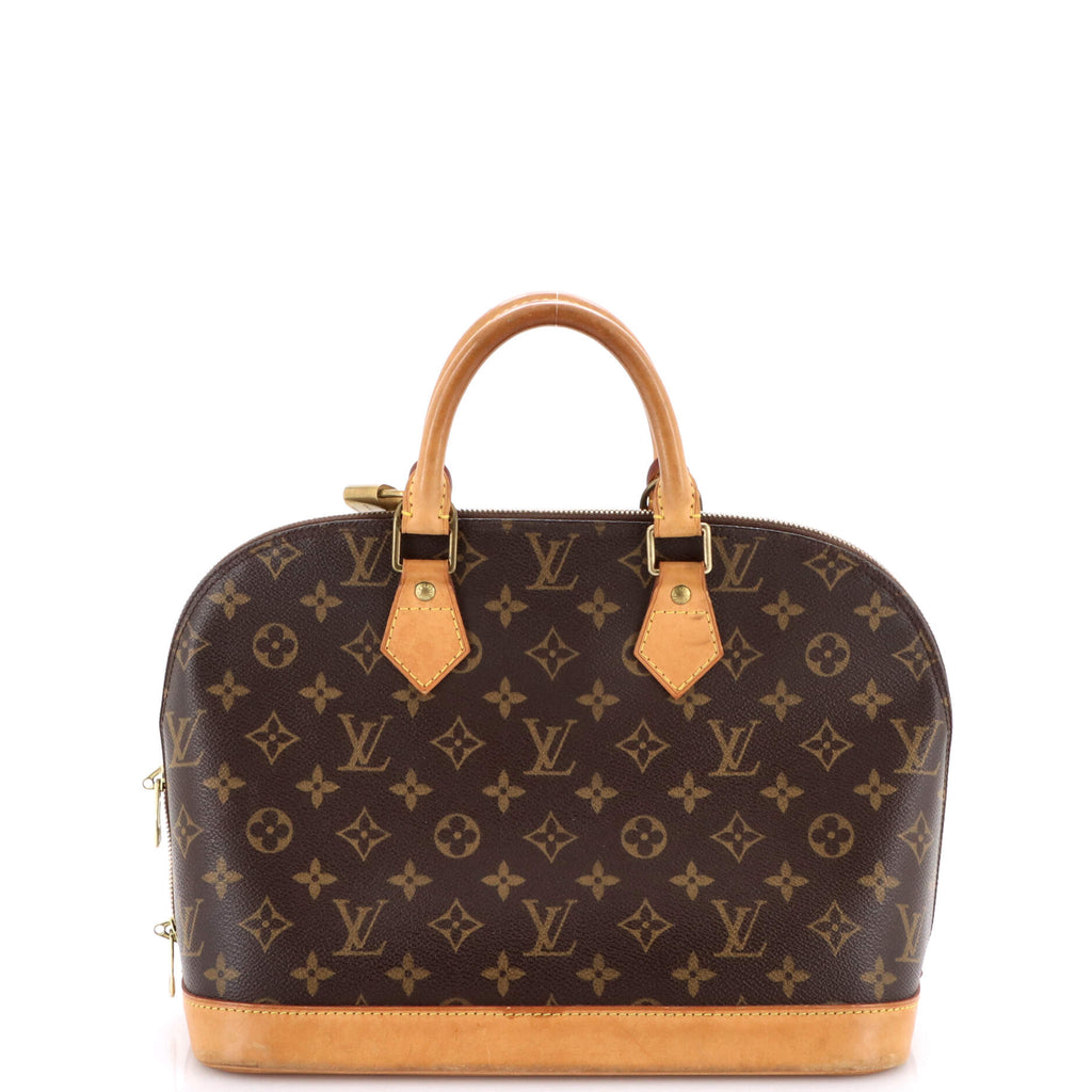 Vintage Alma Handbag Monogram Canvas PM